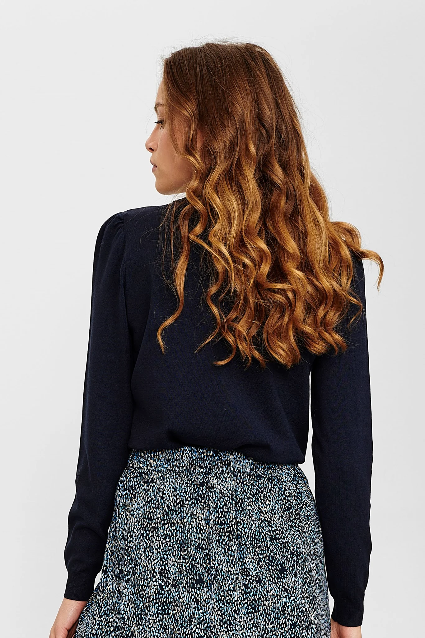 NUCARYN LS PULLOVER - Dark Sapphire - Image 2