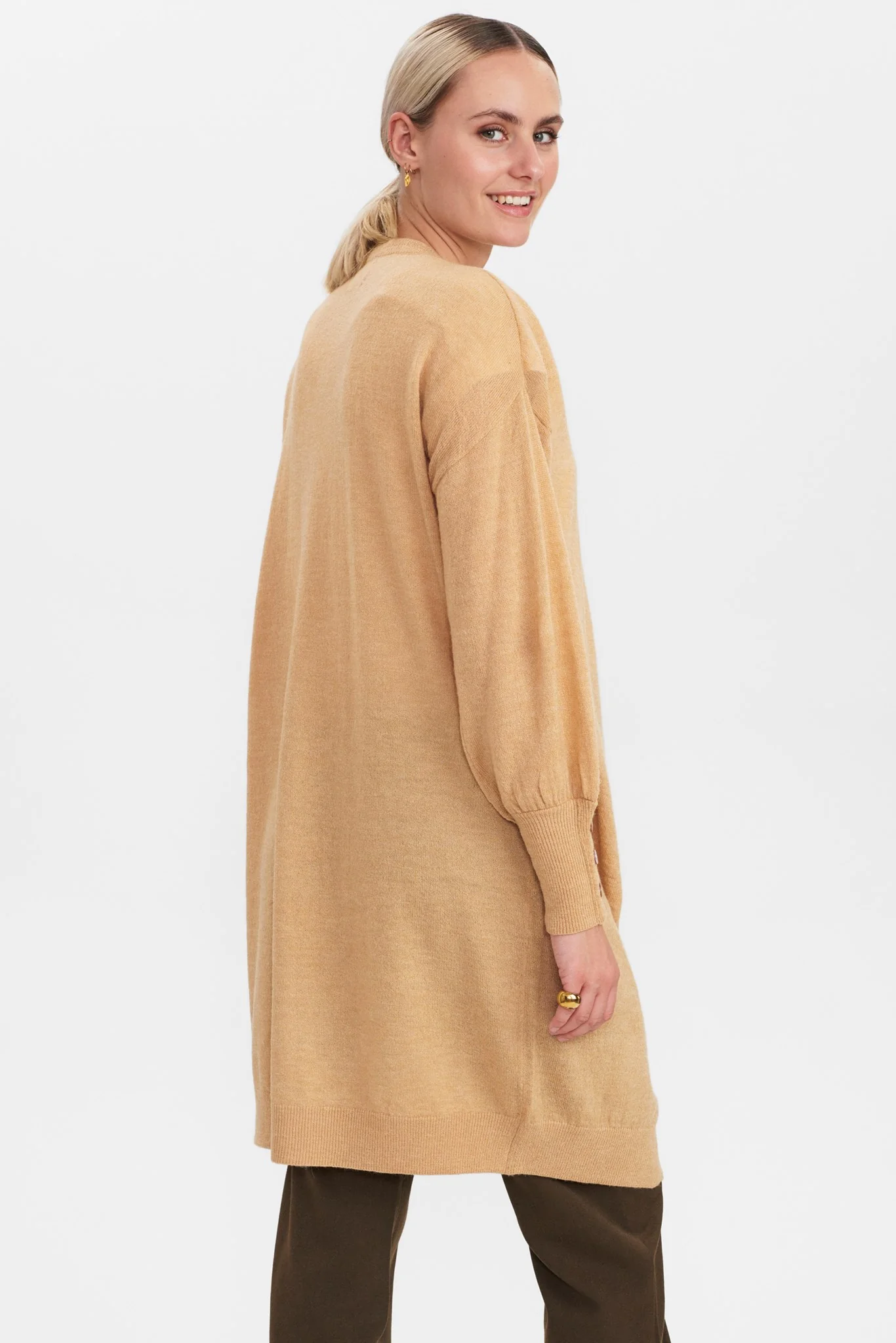 NUCARYS CARDIGAN - NOOS - Ginger Root - Image 2
