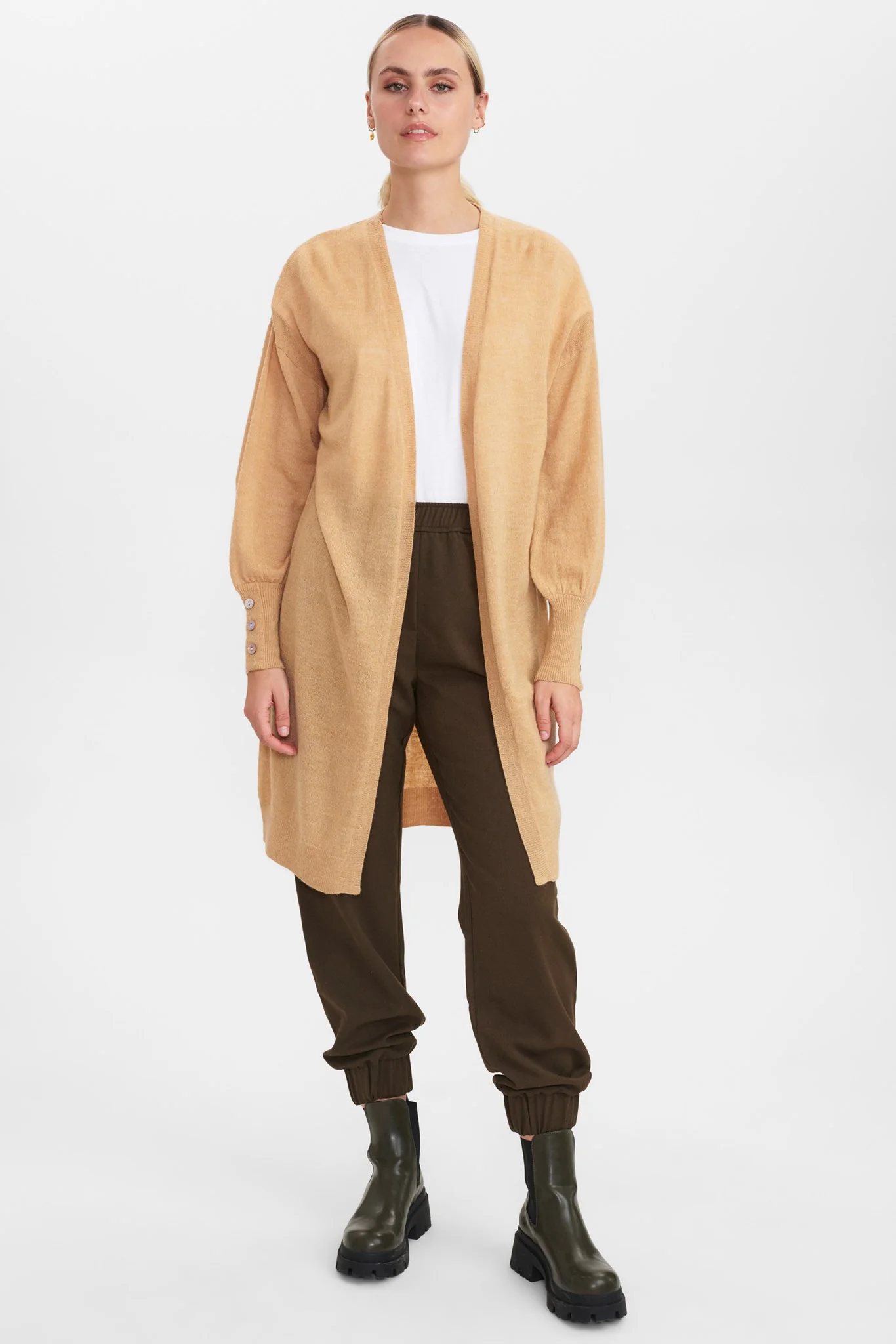 NUCARYS CARDIGAN - NOOS - Ginger Root - Image 3