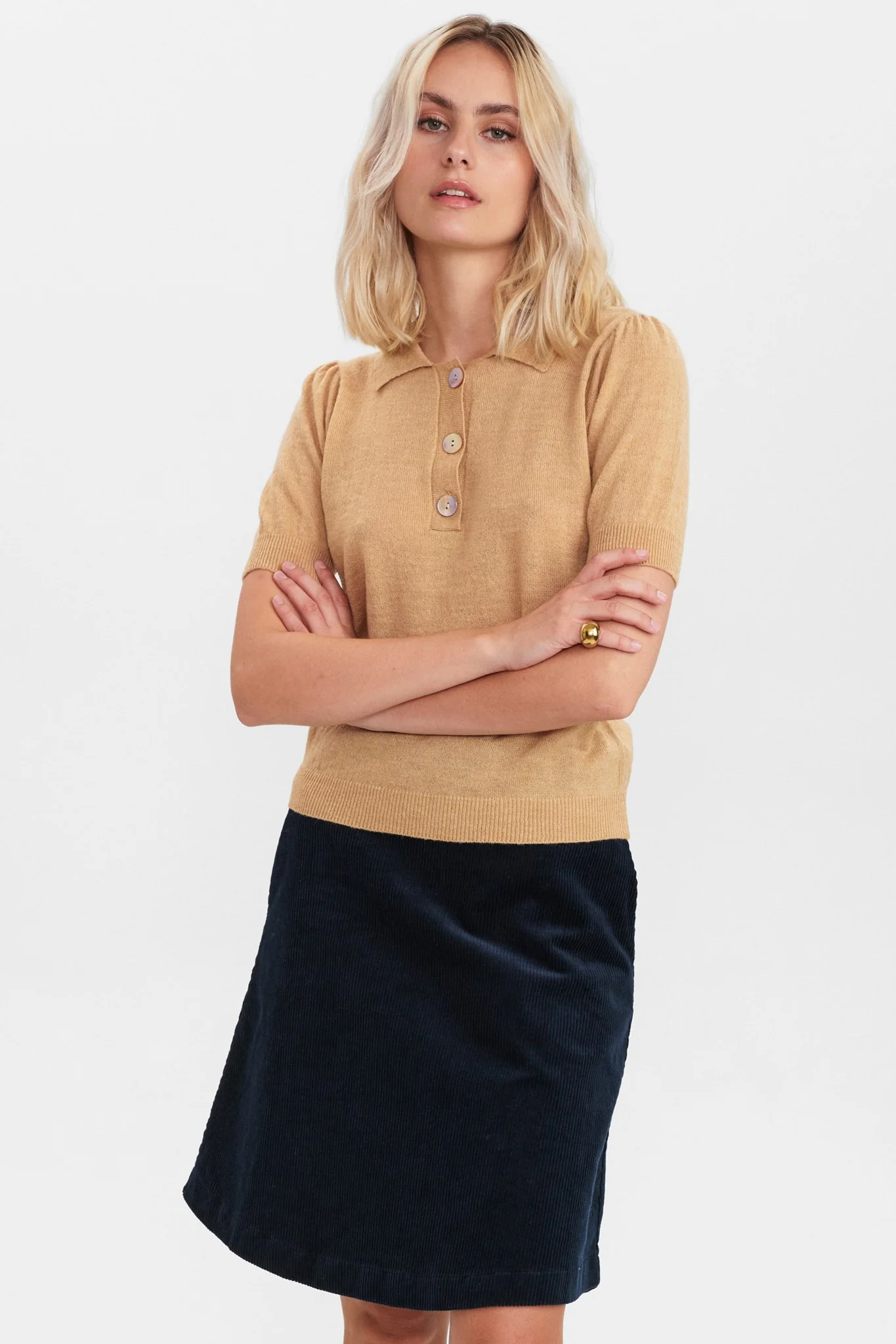 NUCARYS SS PULLOVER - NOOS  - Ginger Root