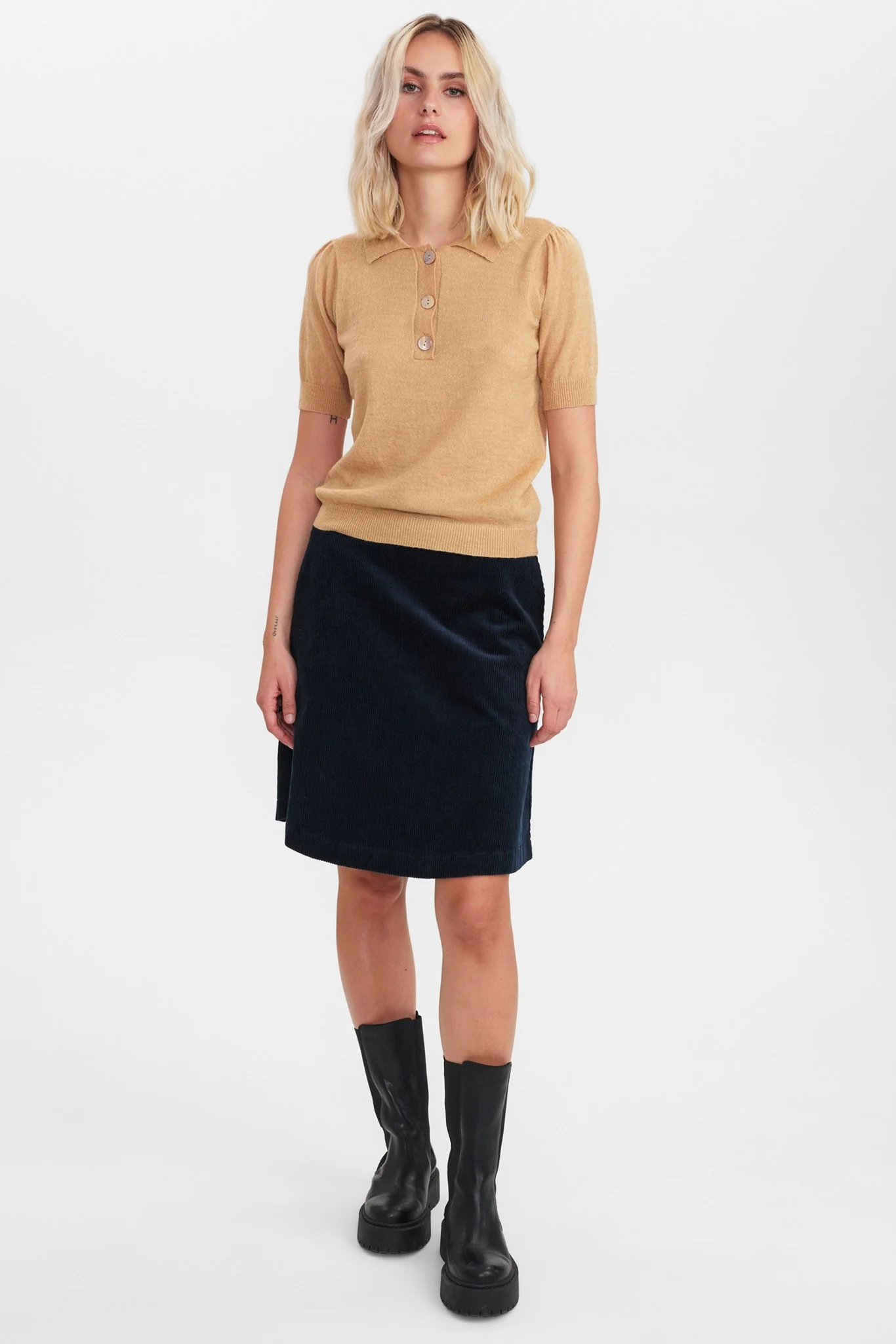 NUCARYS SS PULLOVER - NOOS  - Ginger Root - Image 3