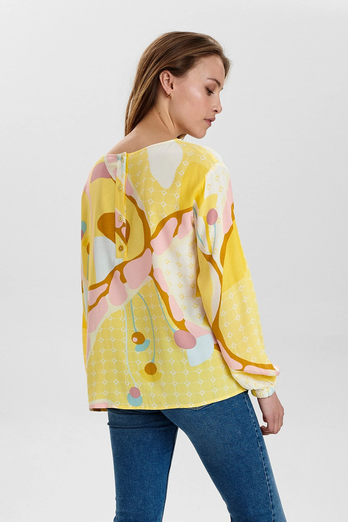 NUCASEY BLOUSE - Snapdragon - Image 2