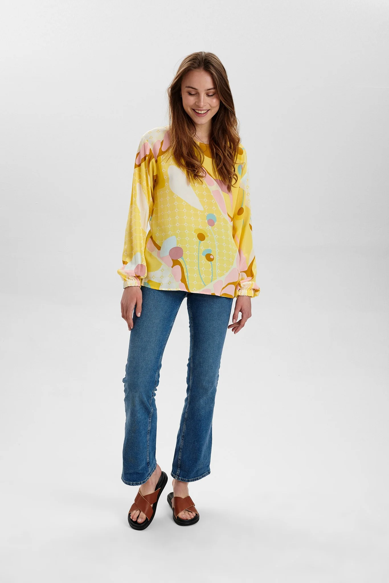 NUCASEY BLOUSE - Snapdragon - Image 3