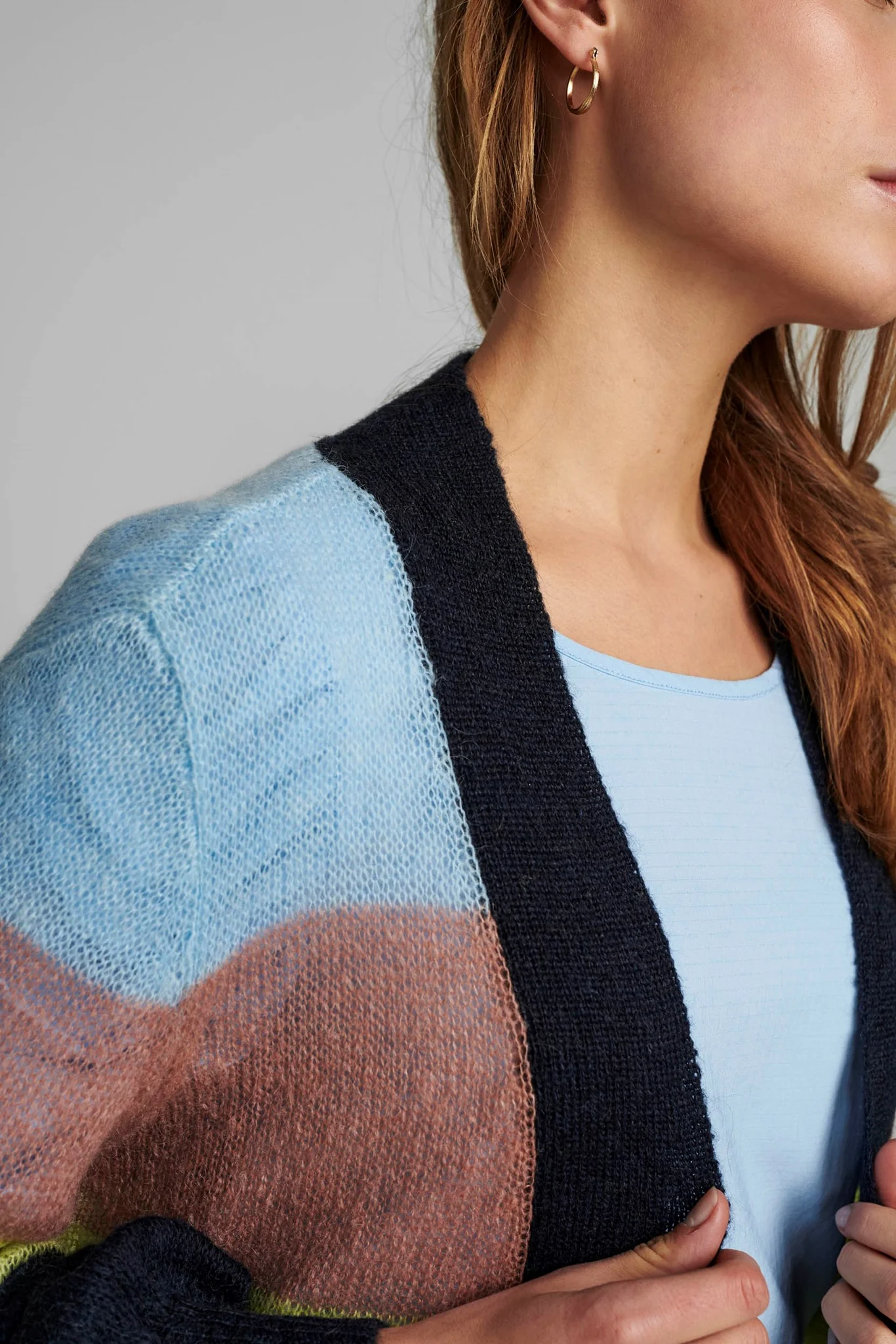 NUCASEY CARDIGAN  - Dark Sapphire - Image 4