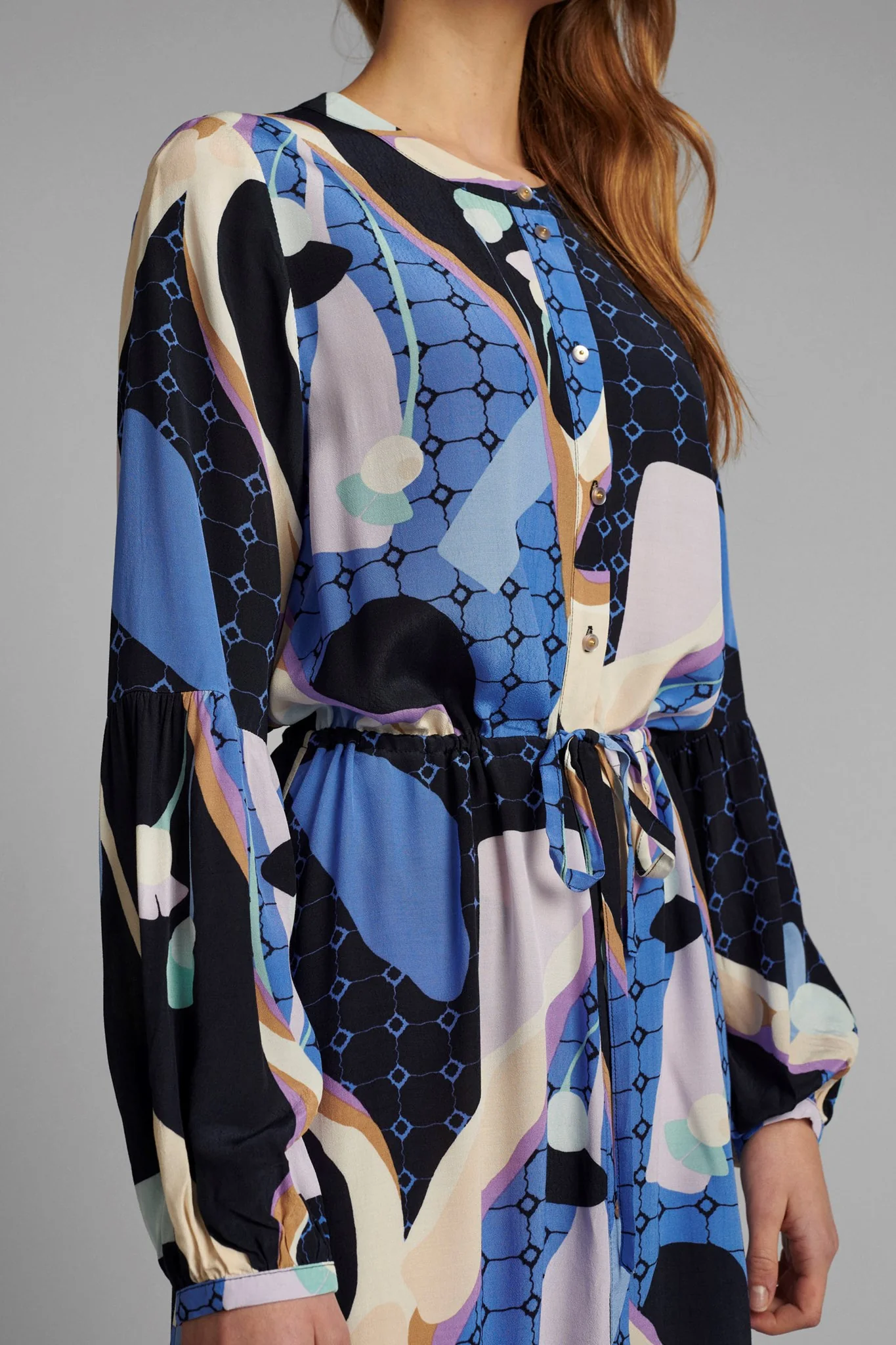 NUCASEY DRESS - Dark Sapphire - Image 4