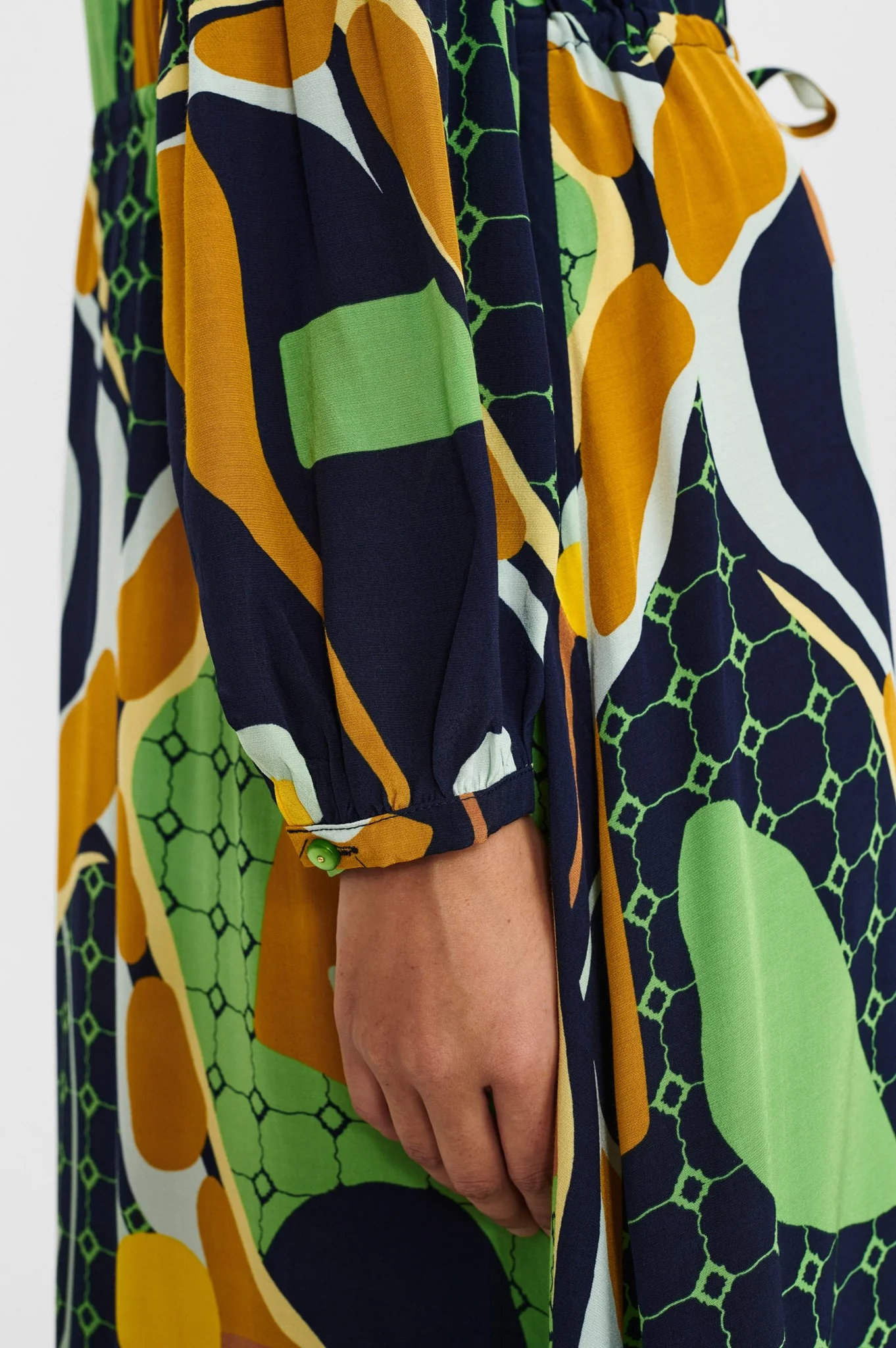 NUCASEY DRESS - Foliage - Image 5