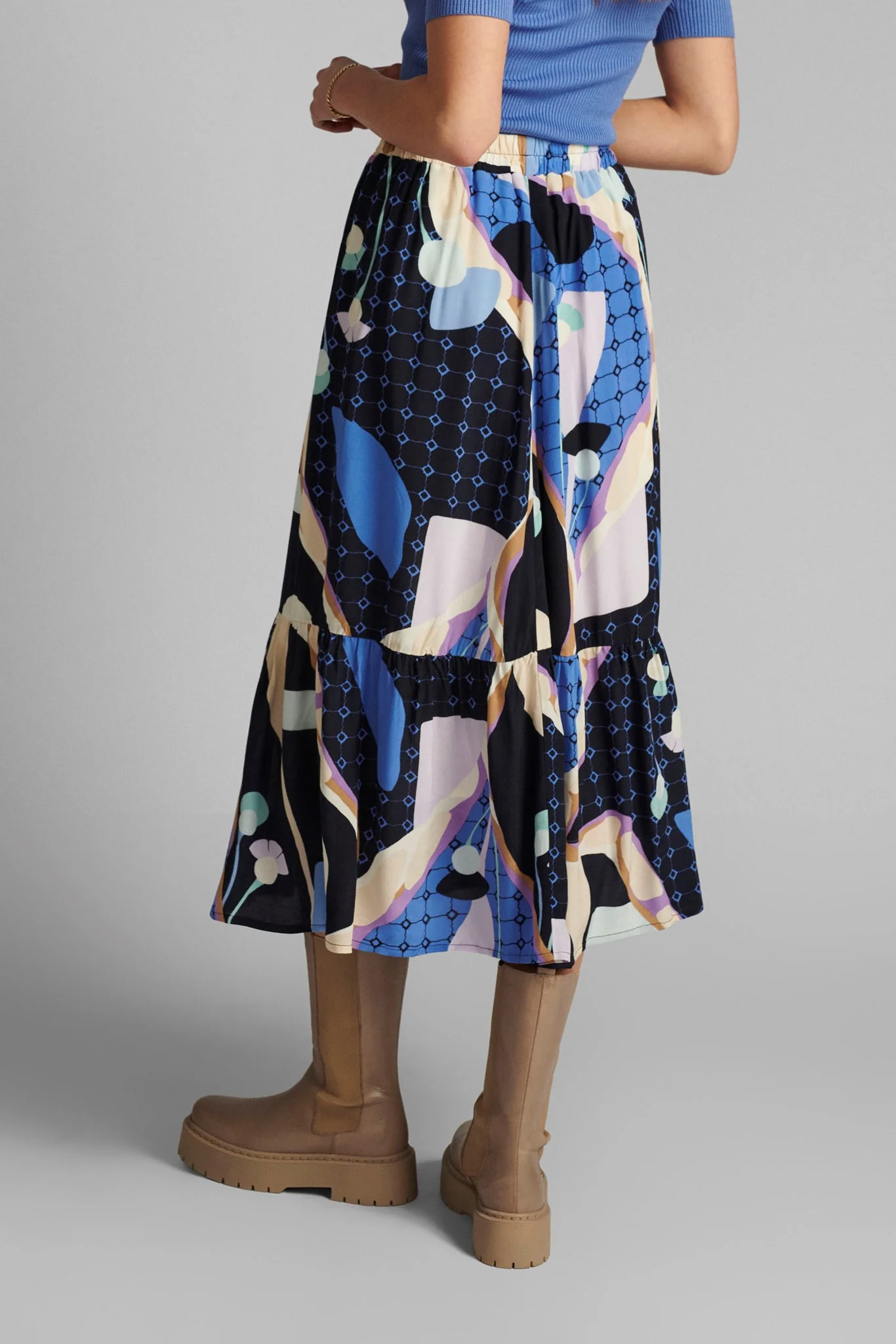 NUCASEY SKIRT - Dark Sapphire - Image 2