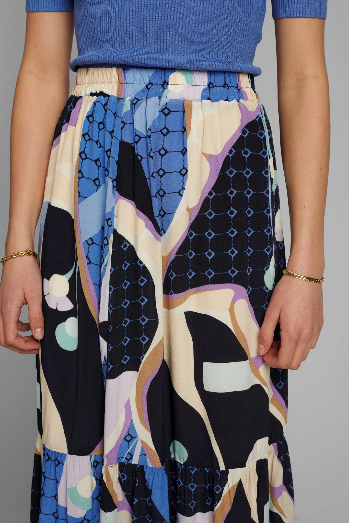 NUCASEY SKIRT - Dark Sapphire - Image 4