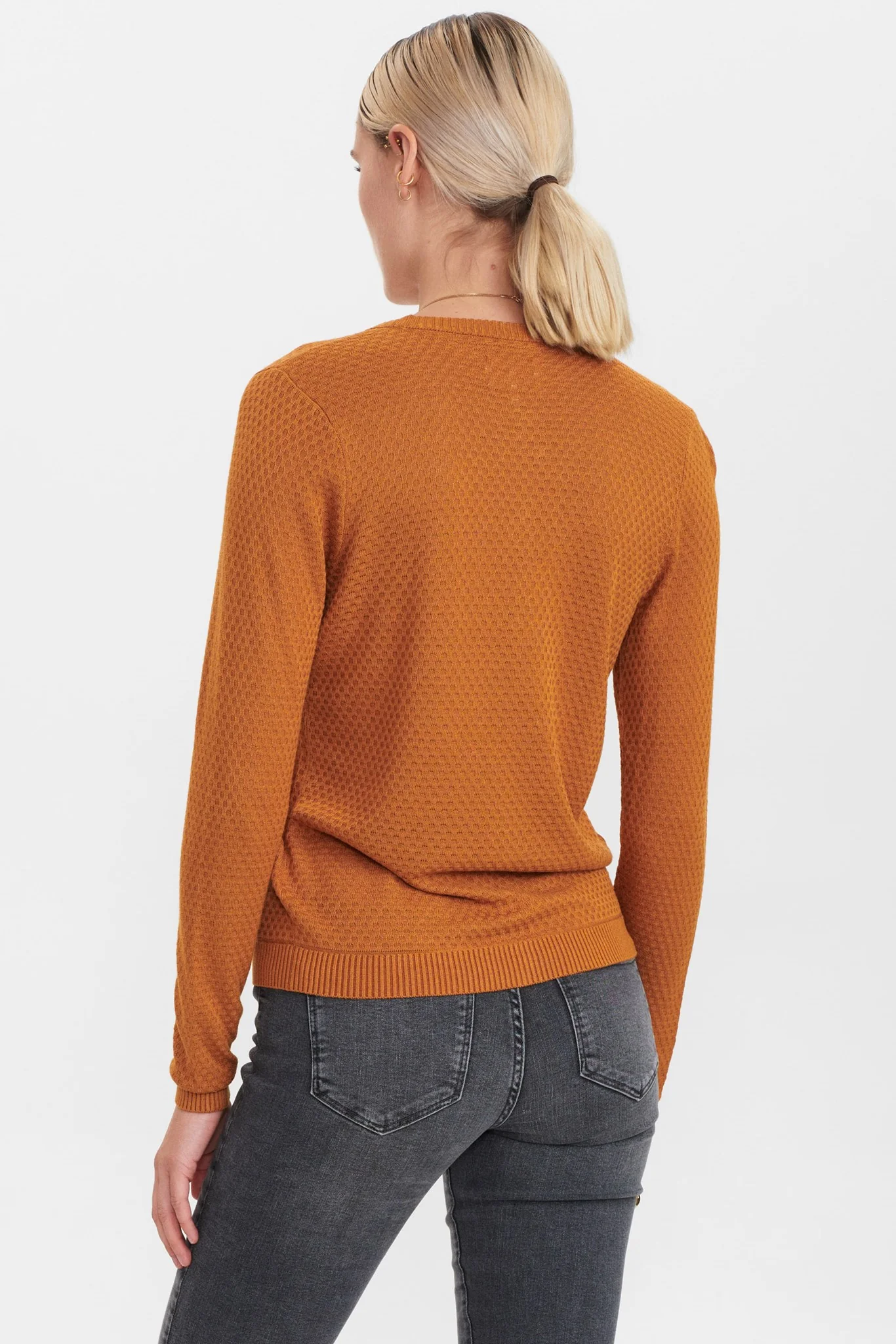 NUCASSIE-LS CARDIGAN - NOOS - Cathay Spice - Image 2