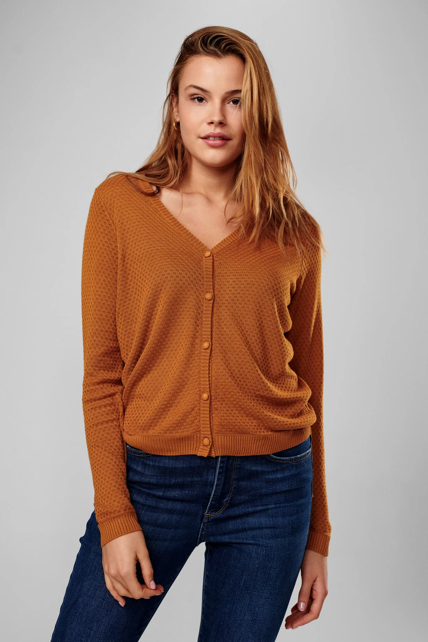 NUCASSIE-LS CARDIGAN - NOOS - Cathay Spice - Image 6