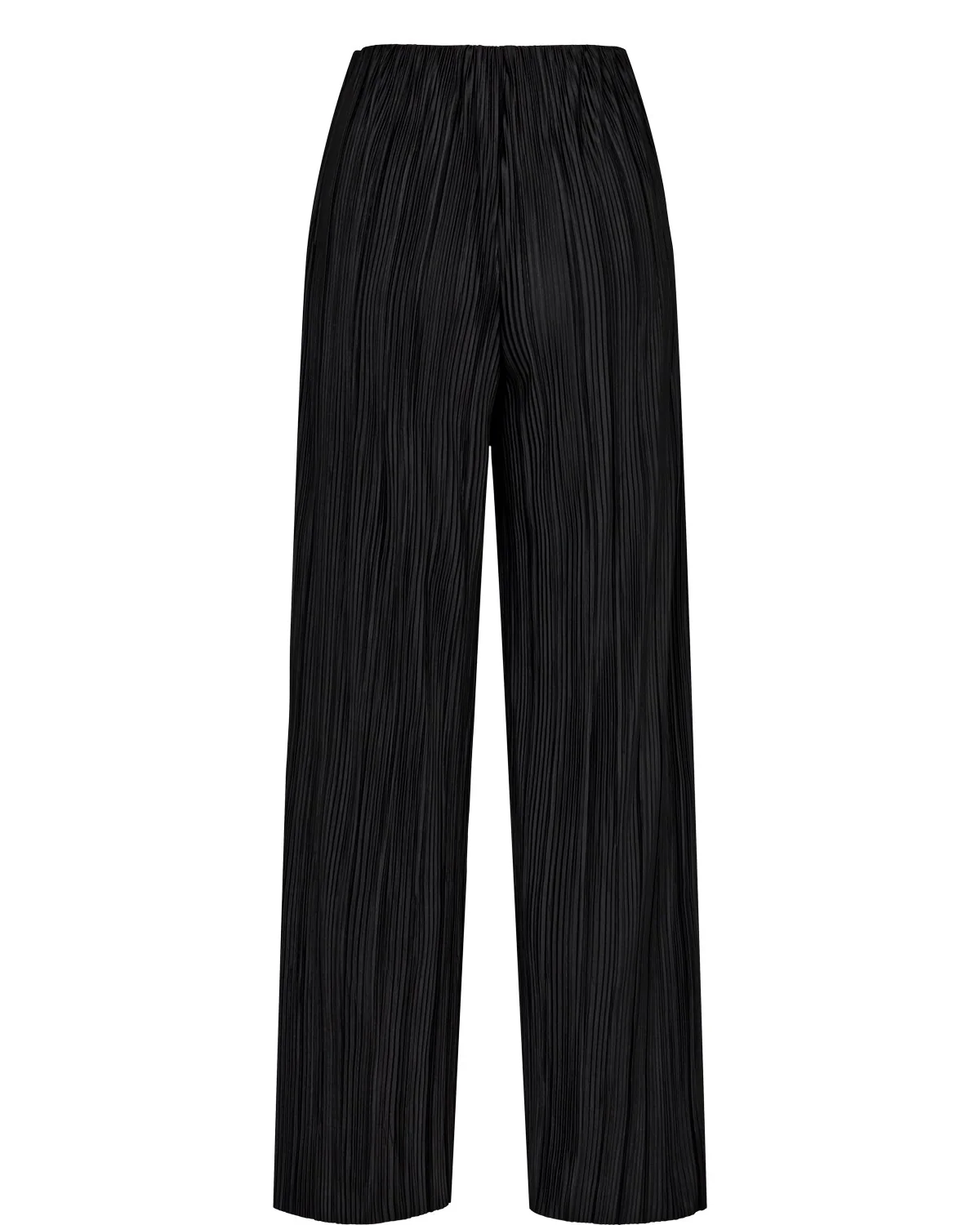 NUCASSY PLISSE PANT - Caviar - Image 2