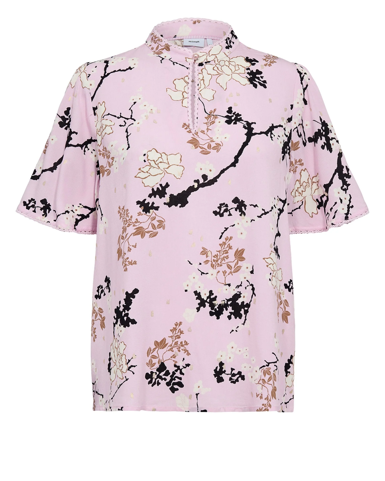 NUCATALIN BLOUSE - Roseate Spoonbill