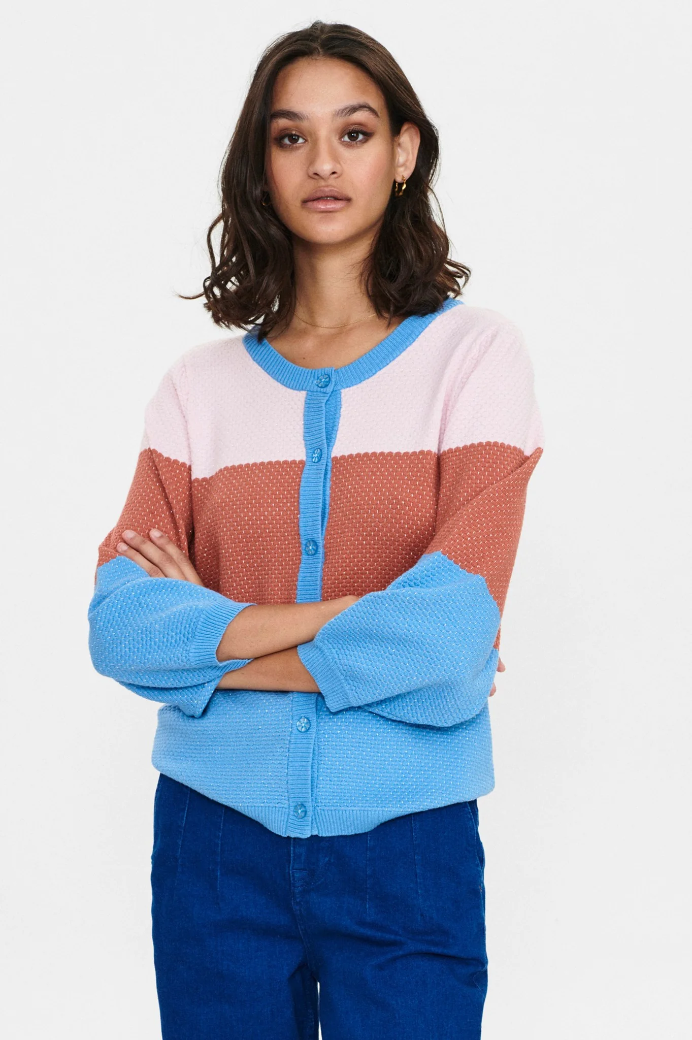 NUCATARINA CARDIGAN - Della Robbia Blue
