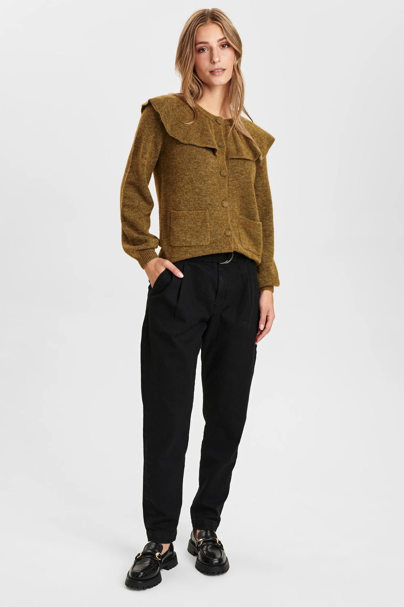 NUCATHAY CARDIGAN - Grape leaf - Image 3
