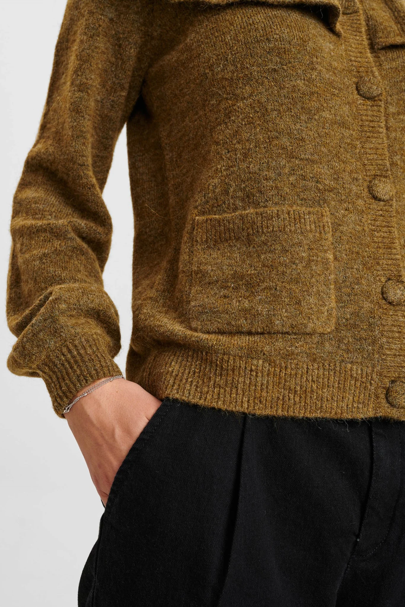 NUCATHAY CARDIGAN - Grape leaf - Image 5