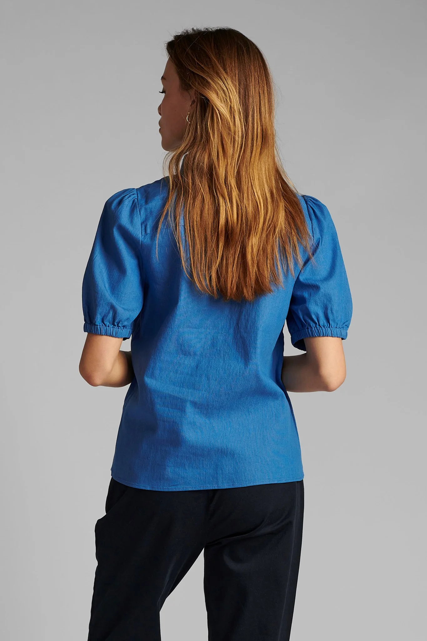 NUCATHLEEN SHIRT - Medium Blue Denim - Image 2