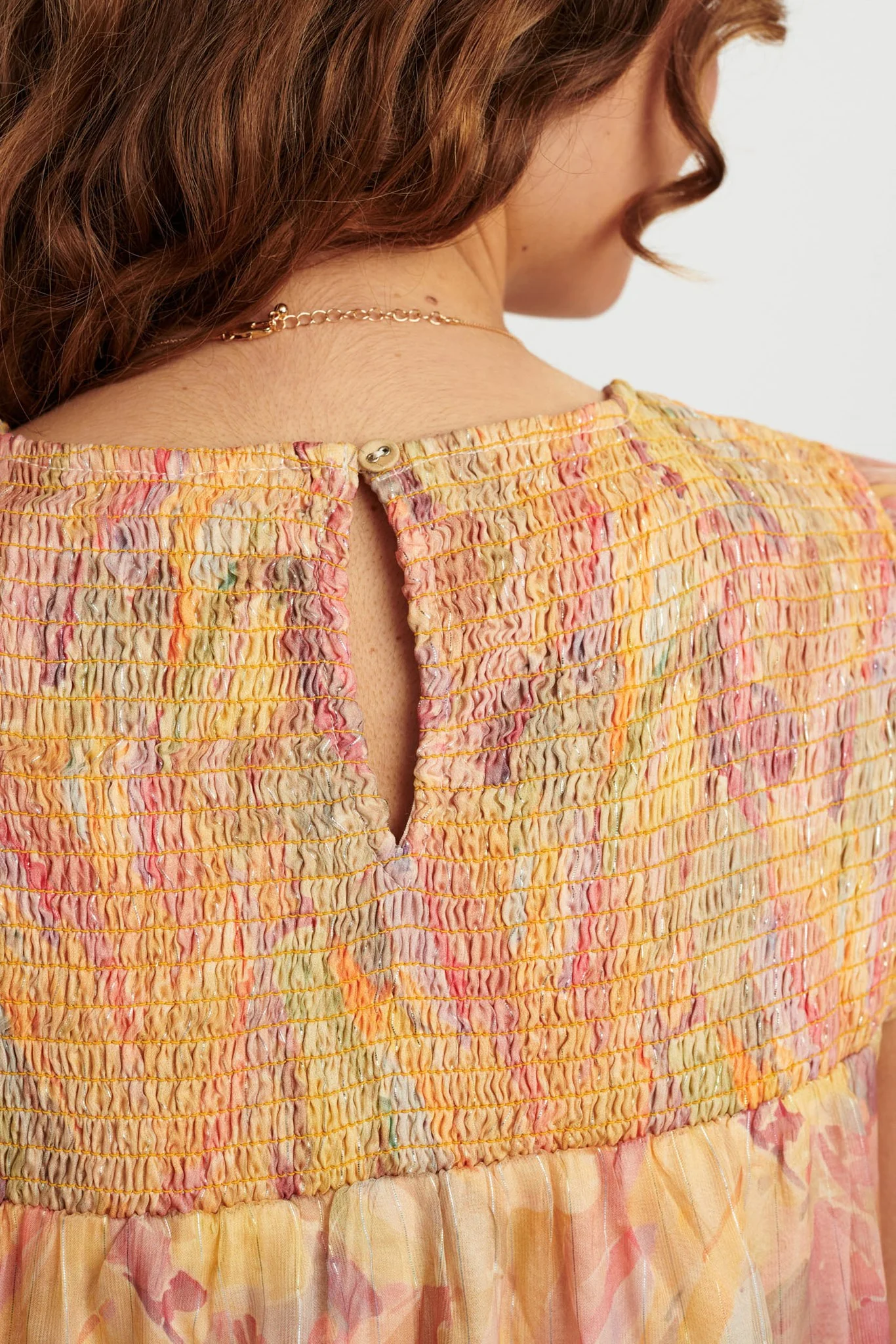 NUCATICHE BLOUSE - Peach Cobbler - Image 5