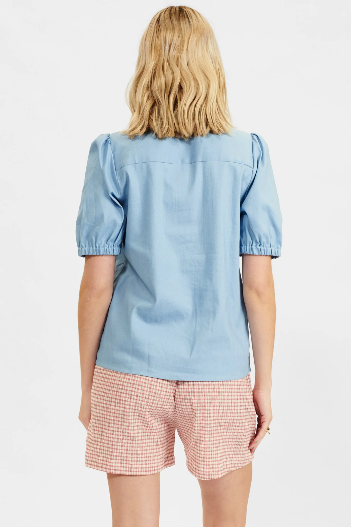 NUCATLYN SHIRT - Light Blue Denim - Image 2