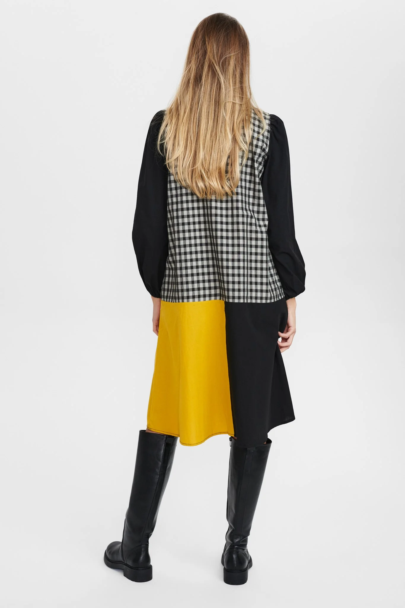 NUCATRIONA DRESS - Lemon Curry - Image 2