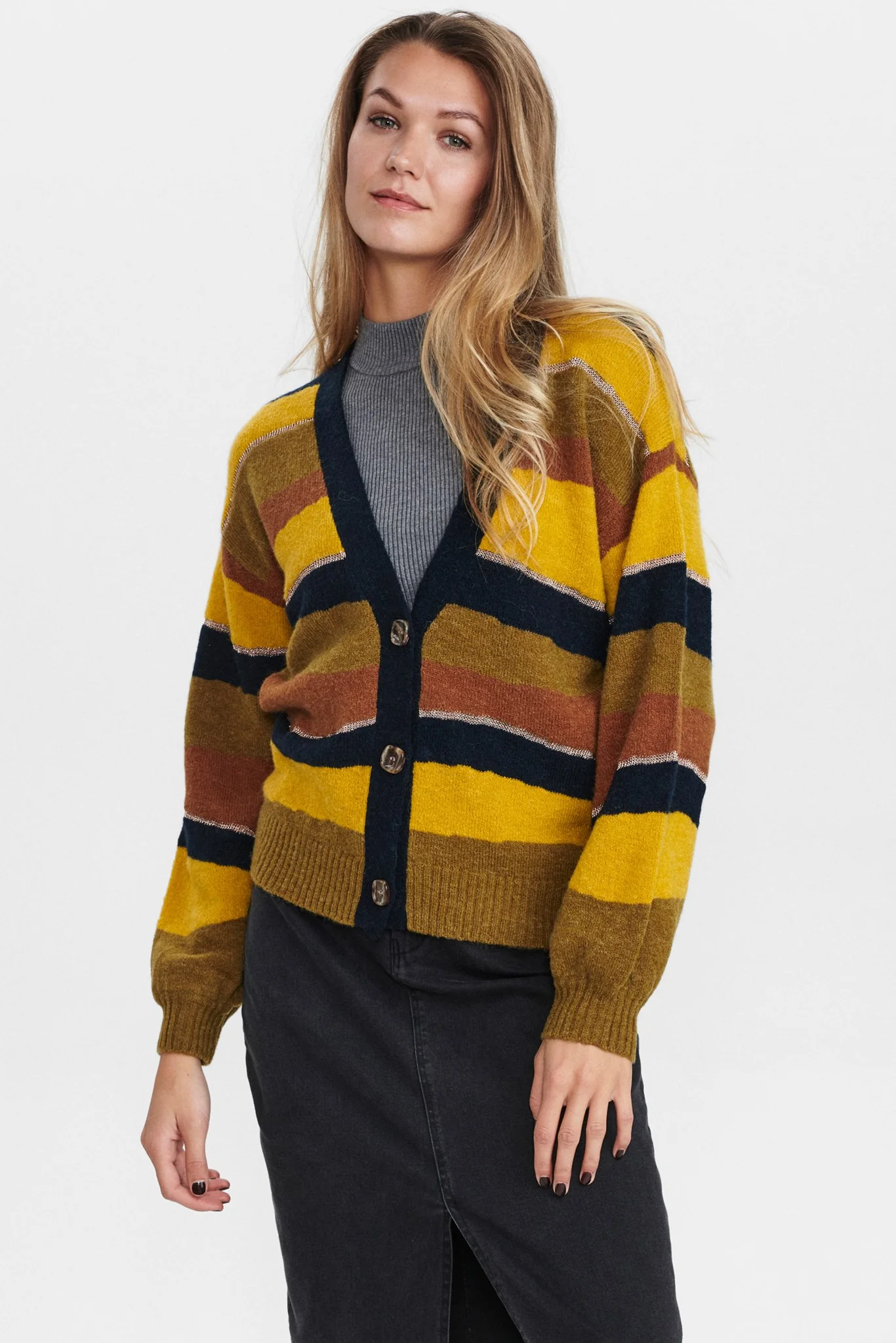 NUCECILIA CARDIGAN - Dark Sapphire