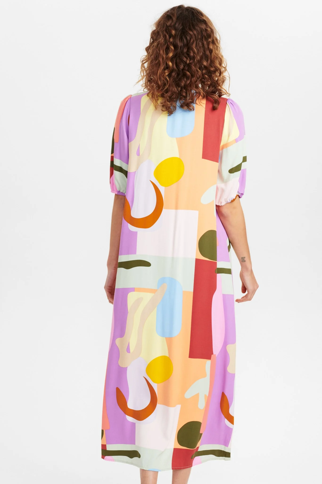 NUCELANDINE DRESS - Peach Cobbler - Image 2