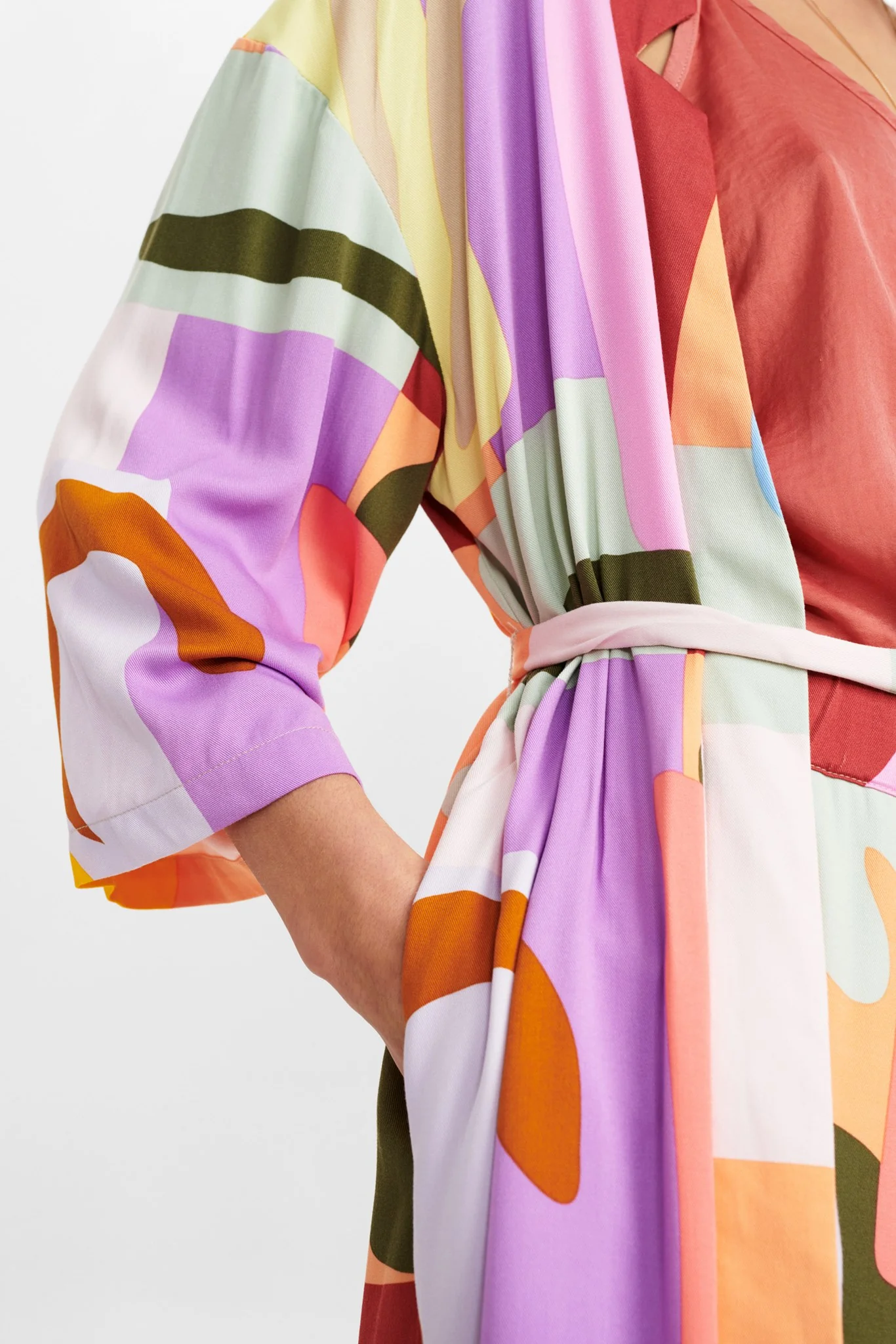 NUCELANDINE KIMONO - Peach Cobbler - Image 5