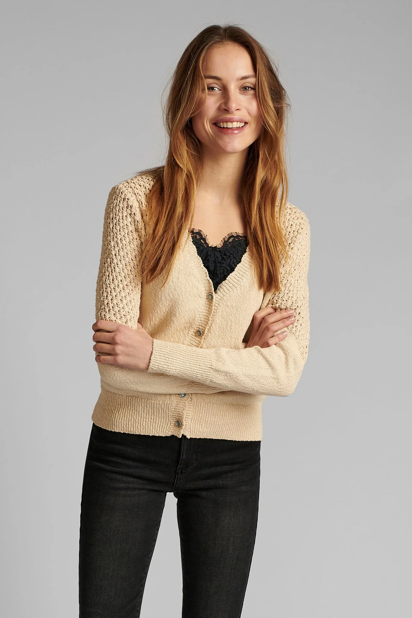 NUCELIA CARDIGAN - Brazillian Sand