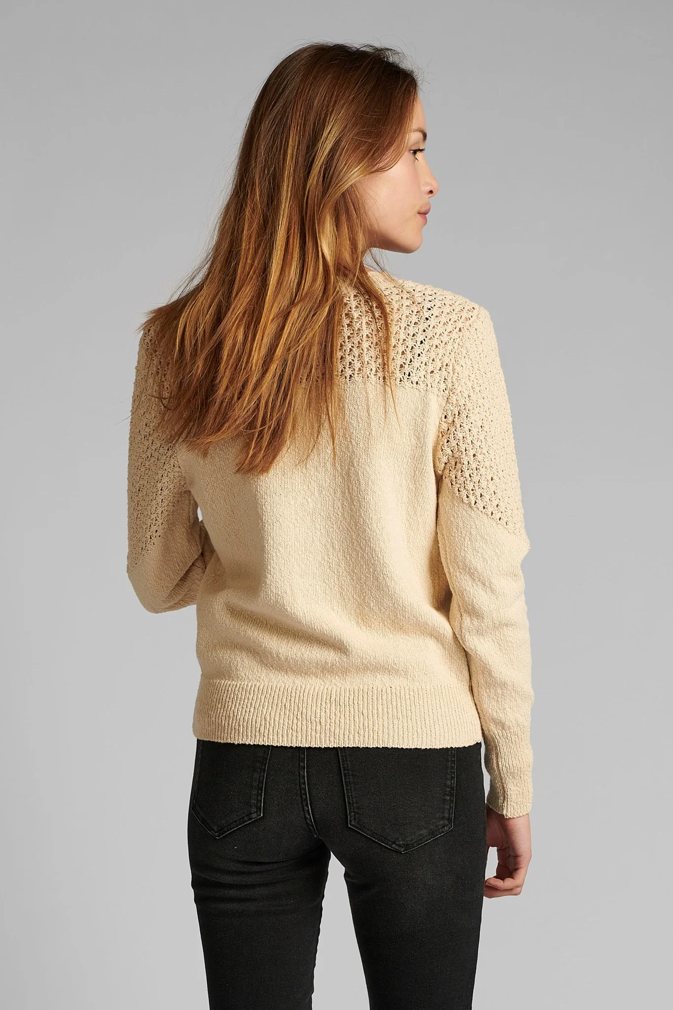 NUCELIA CARDIGAN - Brazillian Sand - Image 2