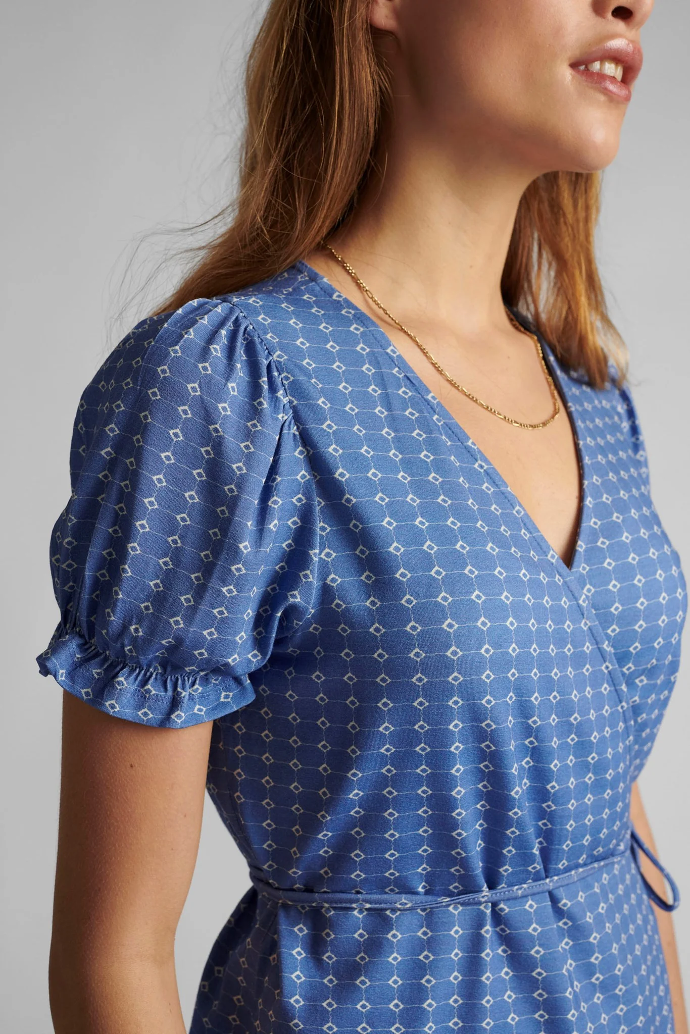NUCERISE BLOUSE - Wedgewood - Image 4