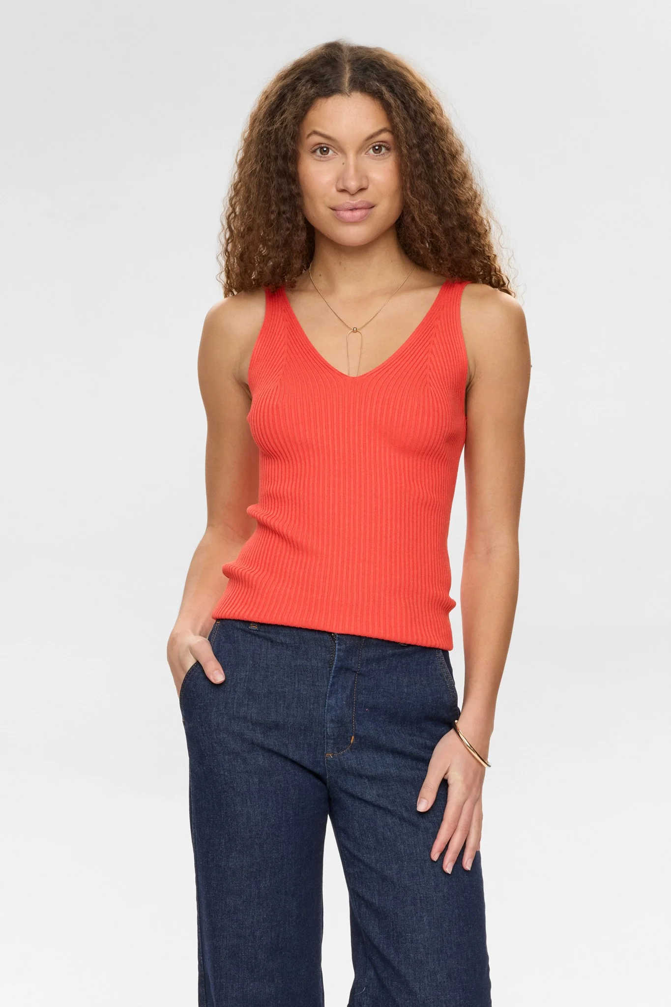 NUCERYS CROPPED TOP - Cayenne