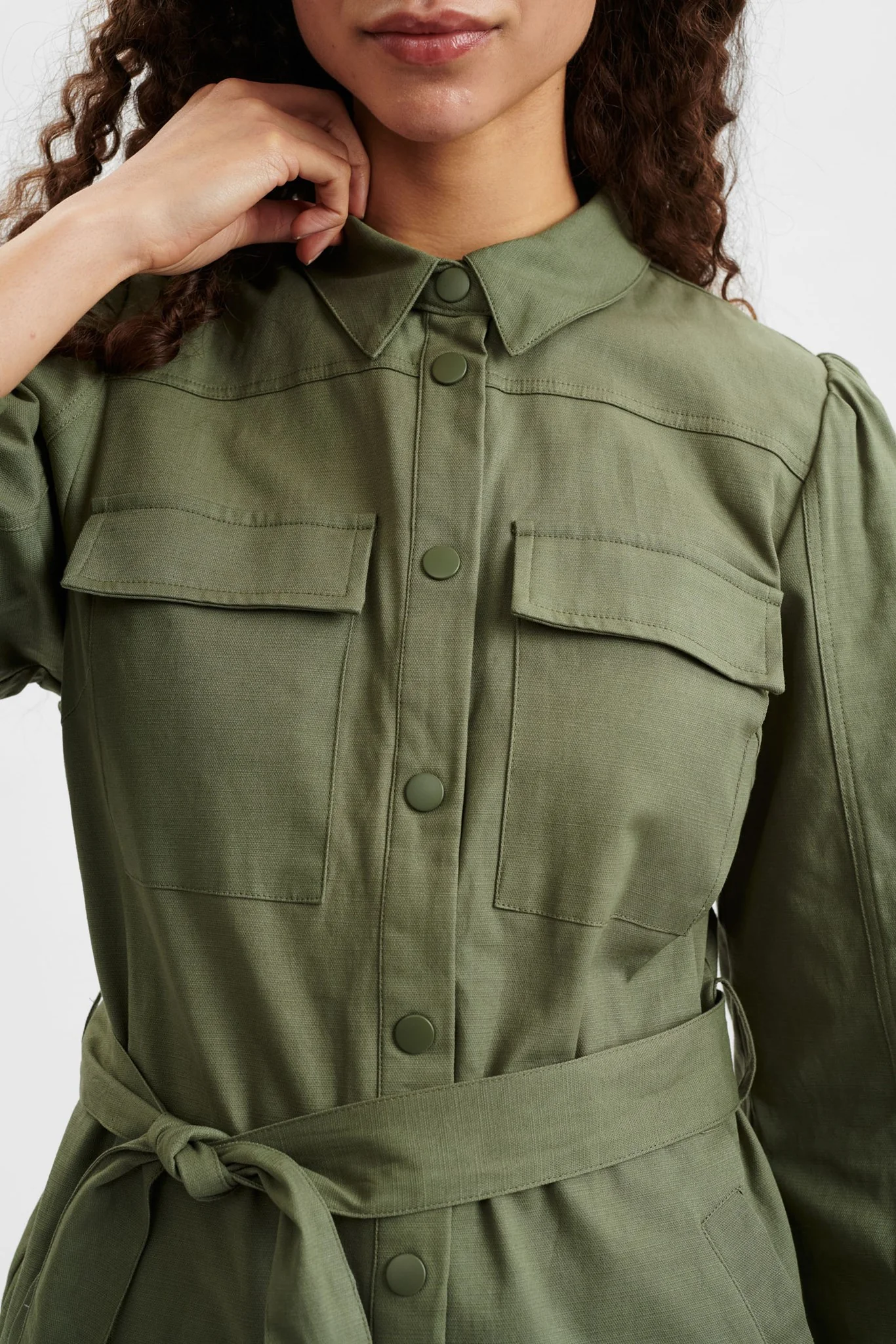 NUCESARINA JACKET - Deep Lichen Green - Image 4