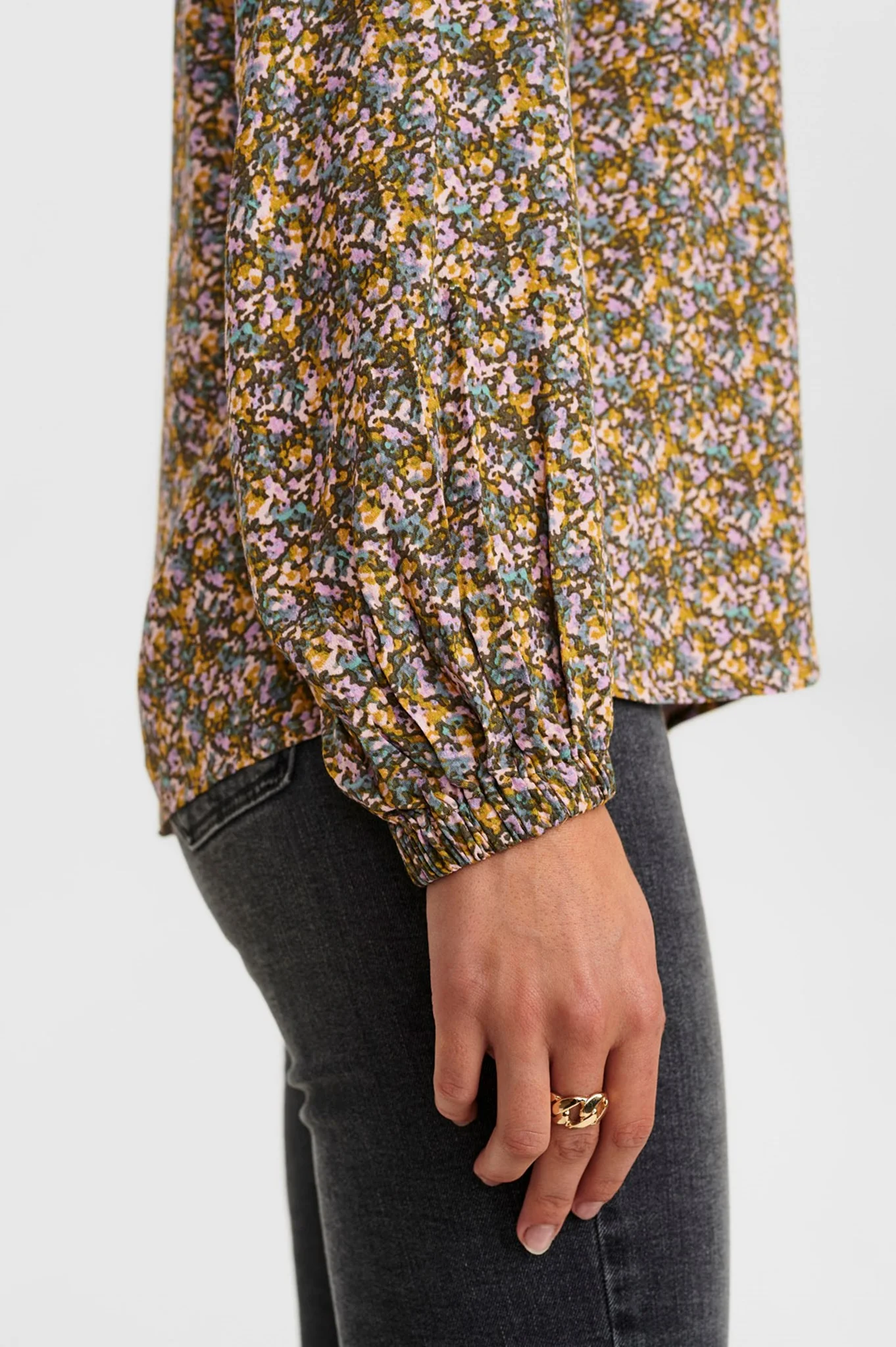 NUCHABELLY BLOUSE - Grape leaf - Image 5