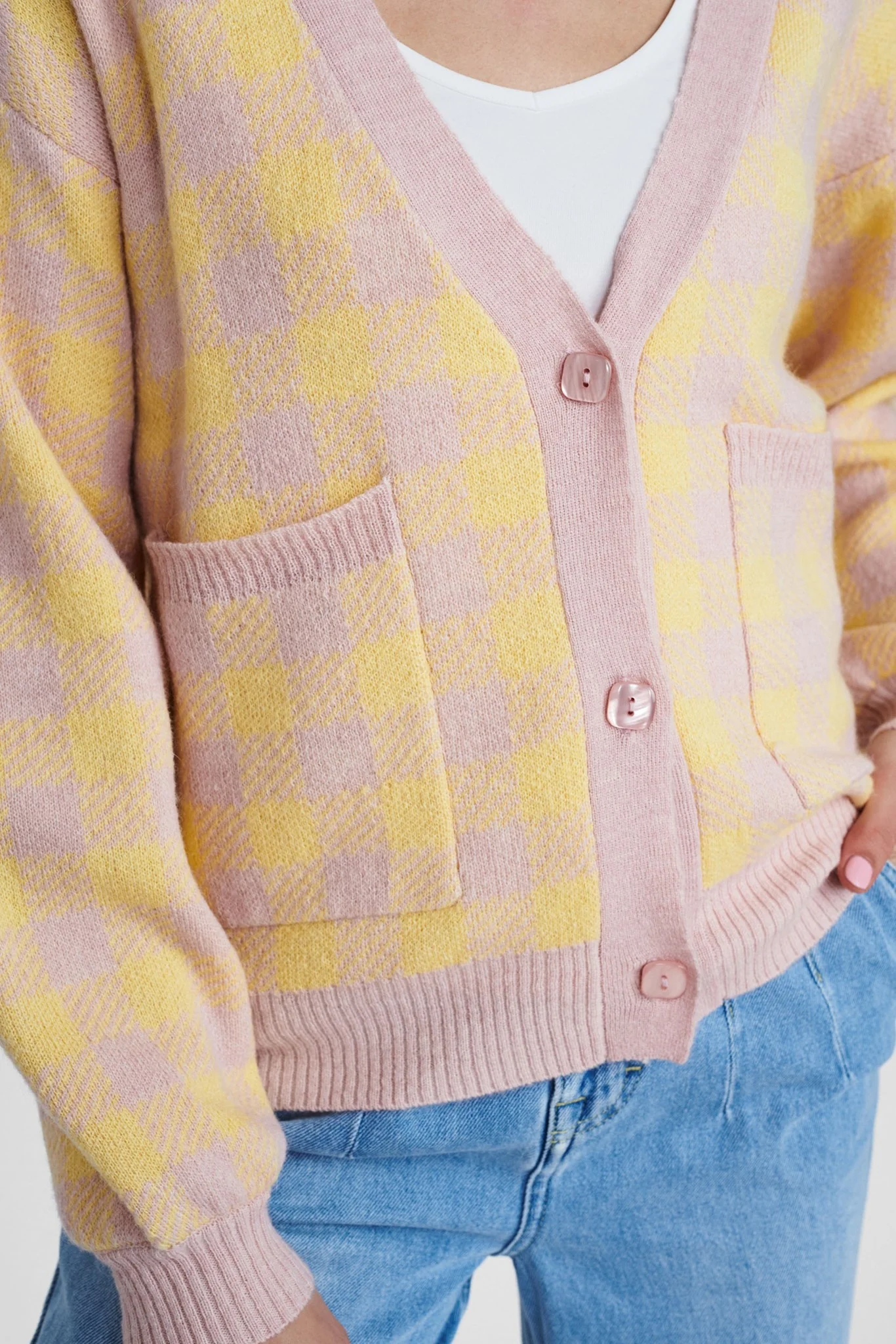 NUCHANDELLE CARDIGAN - Popcorn - Image 5