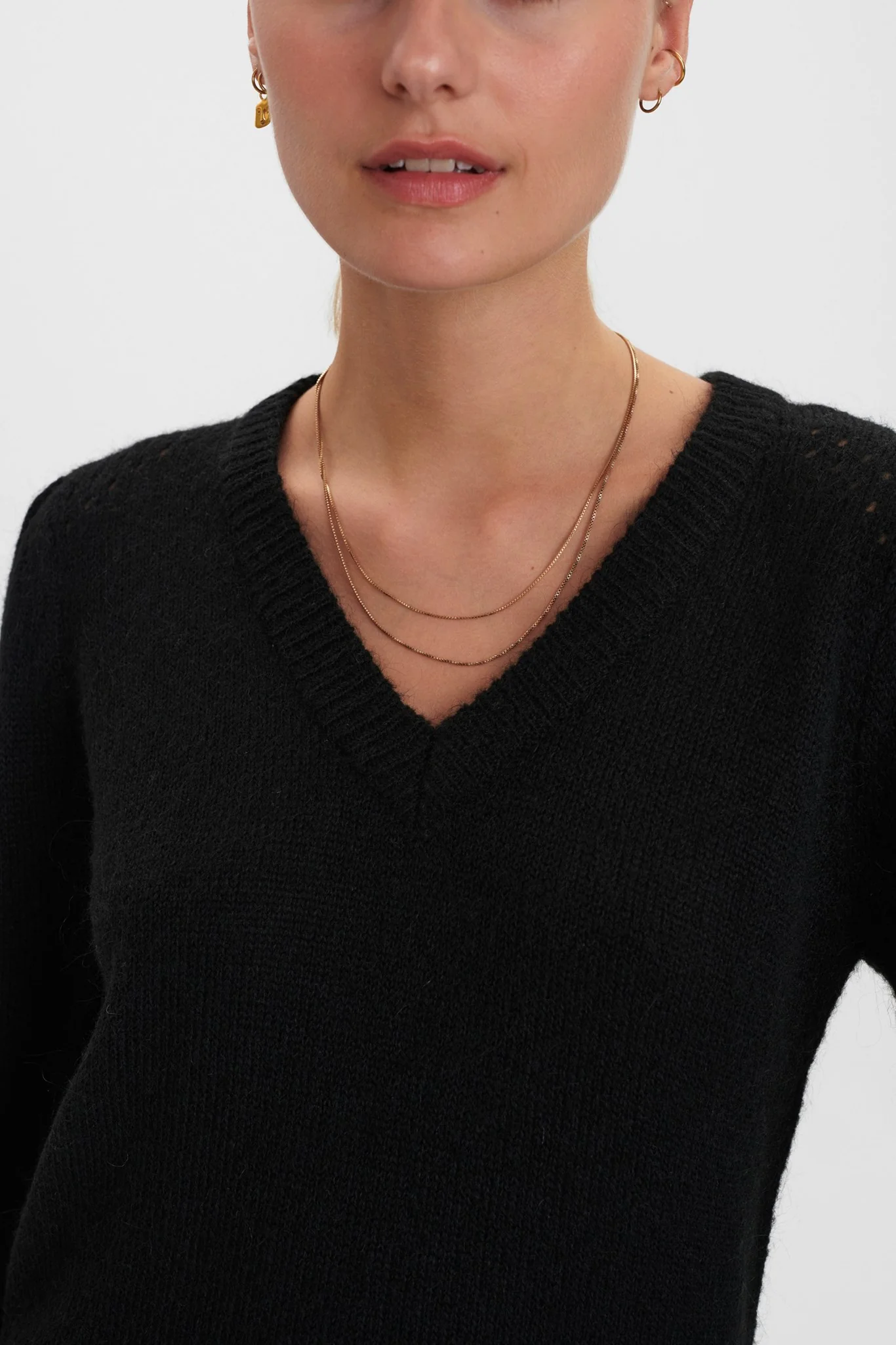 NUCHANEY DRESS - Caviar - Image 4