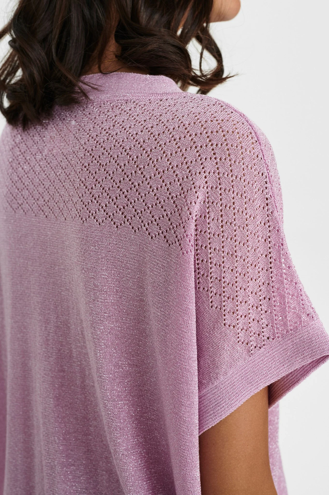 NUCHANTARA DARLENE BLOUSE - Orchid Bouquet - Image 4