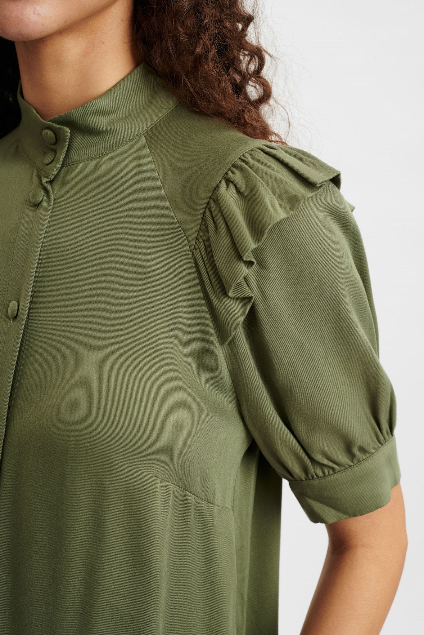 NUCHARDONNAY SHIRT - Deep Lichen Green - Image 4