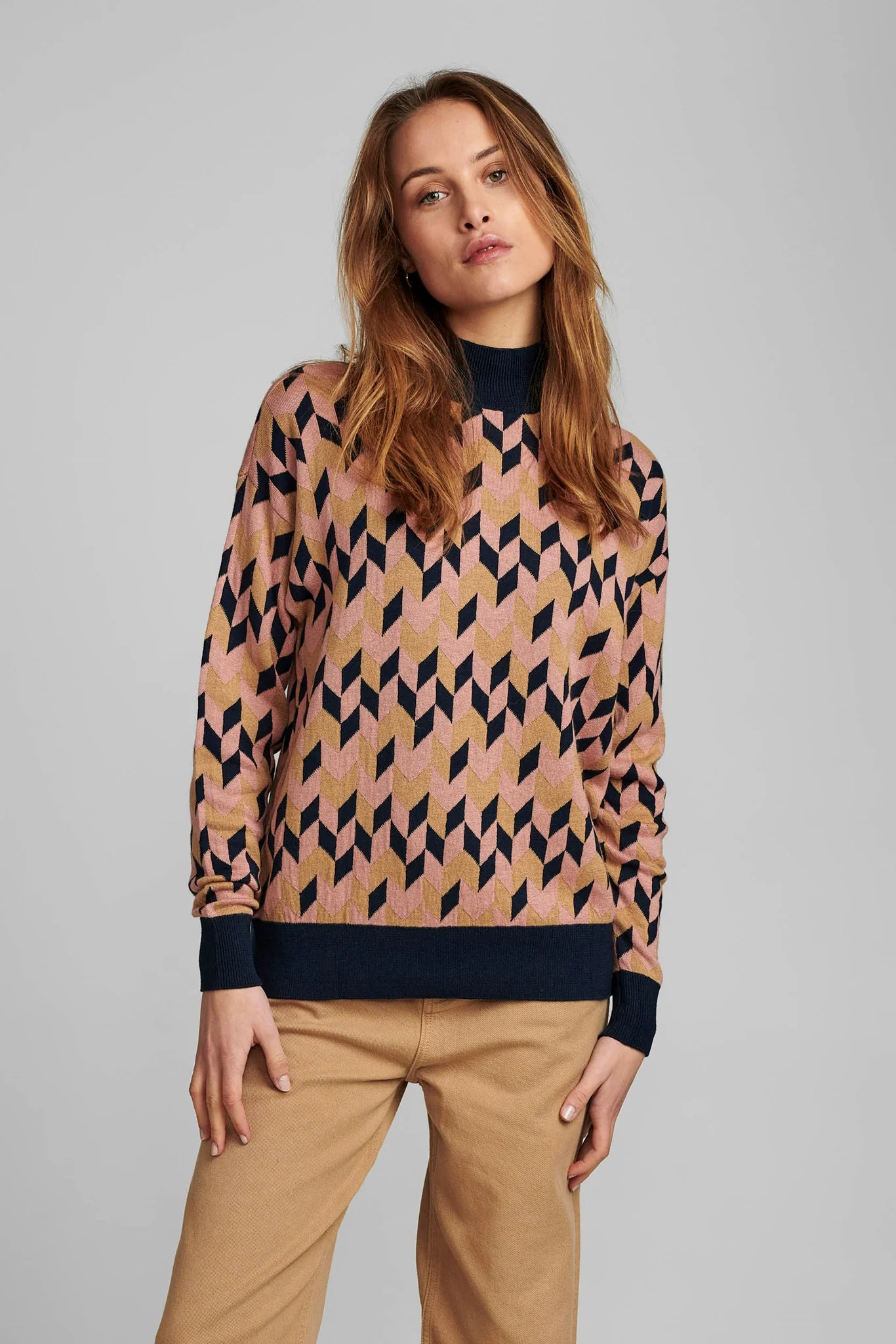 NUCHARIS PULLOVER  - Ash Rose