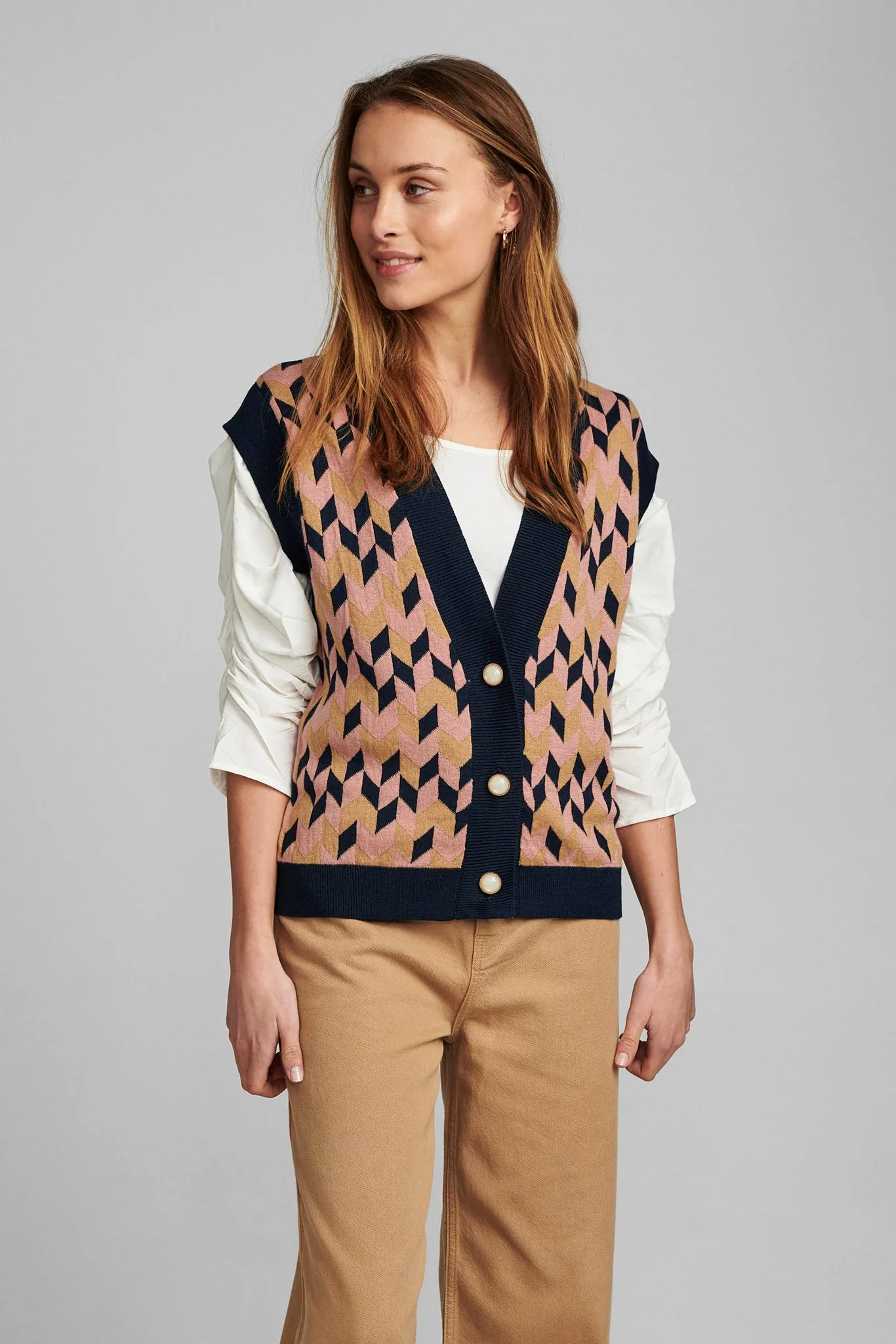 NUCHARIS VEST  - Ash Rose