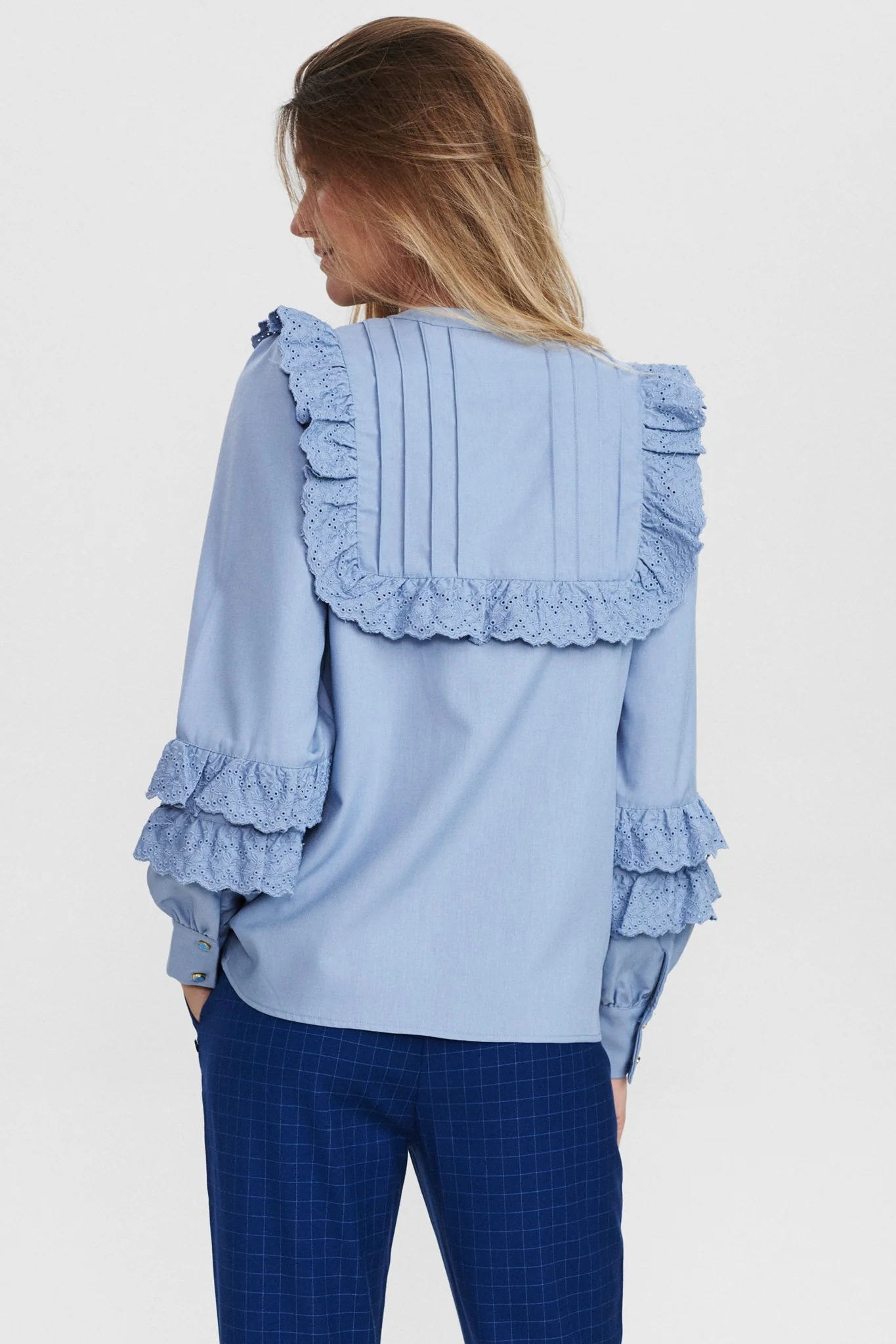 NUCHARLIZE BLOUSE - Della Robbia Blue - Image 2