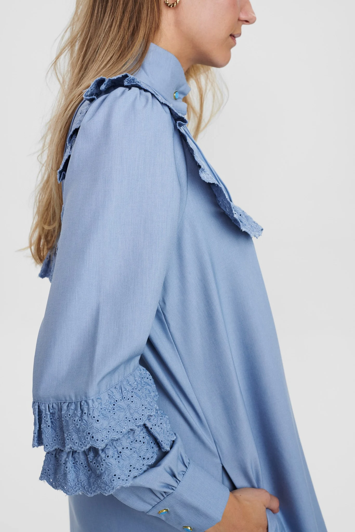 NUCHARLIZE DRESS - Della Robbia Blue - Image 3