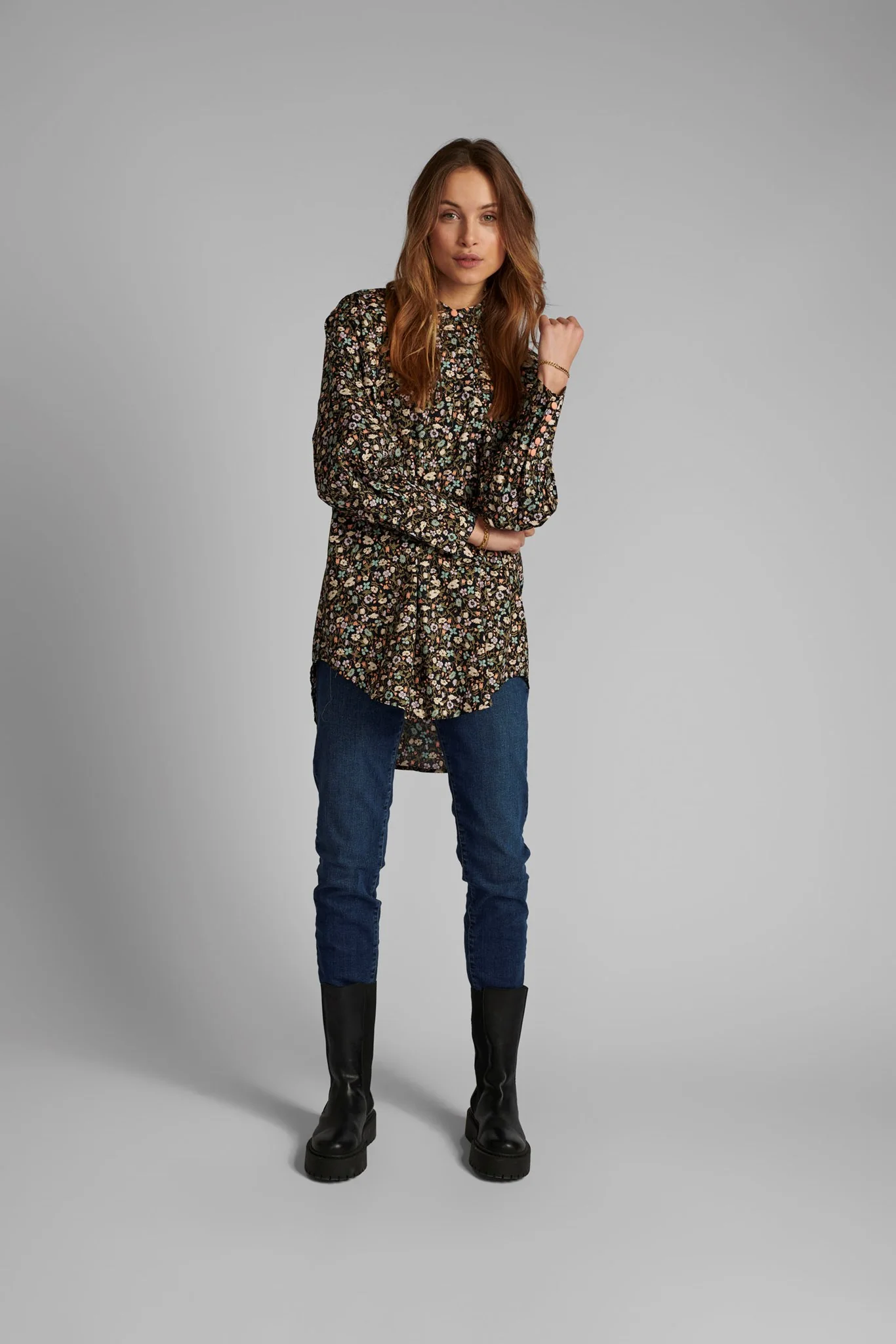 NUCHARLOTTA SHIRT - Dark Sapphire - Image 3