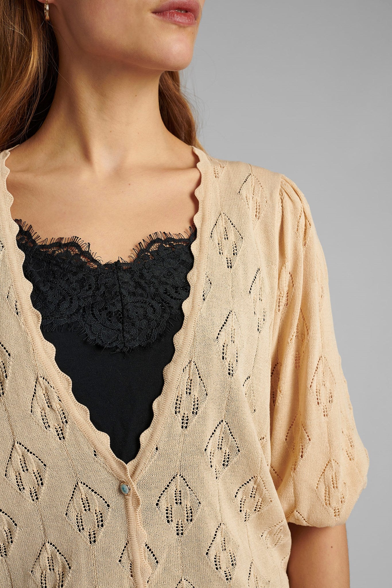 NUCHARO CARDIGAN - Brazillian Sand - Image 4