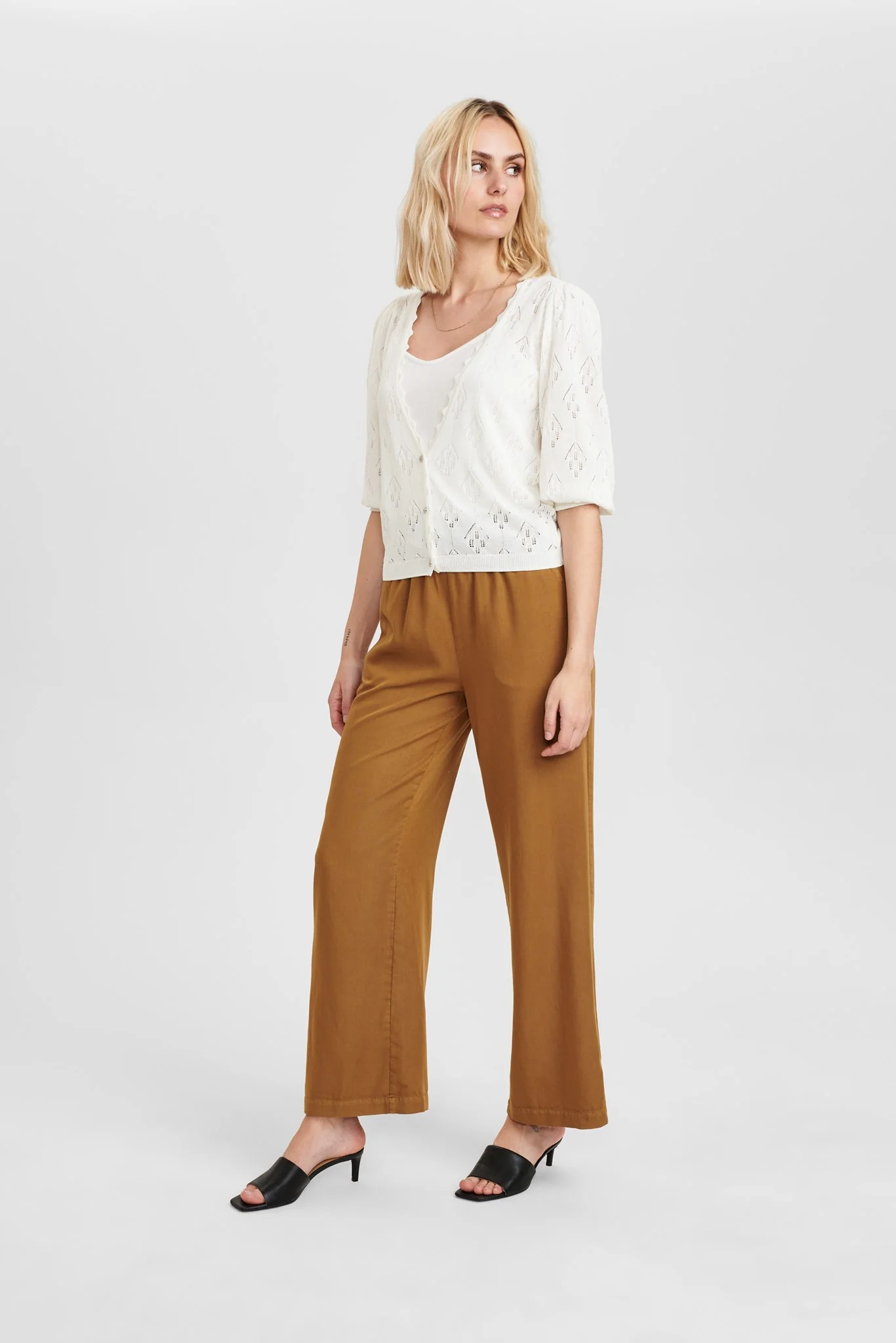NUCHARO CARDIGAN - Cloud Dancer - Image 3