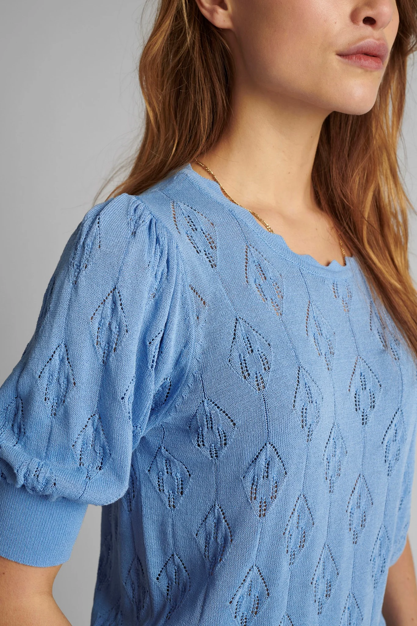 NUCHARO PULLOVER - Vista Blue - Image 4