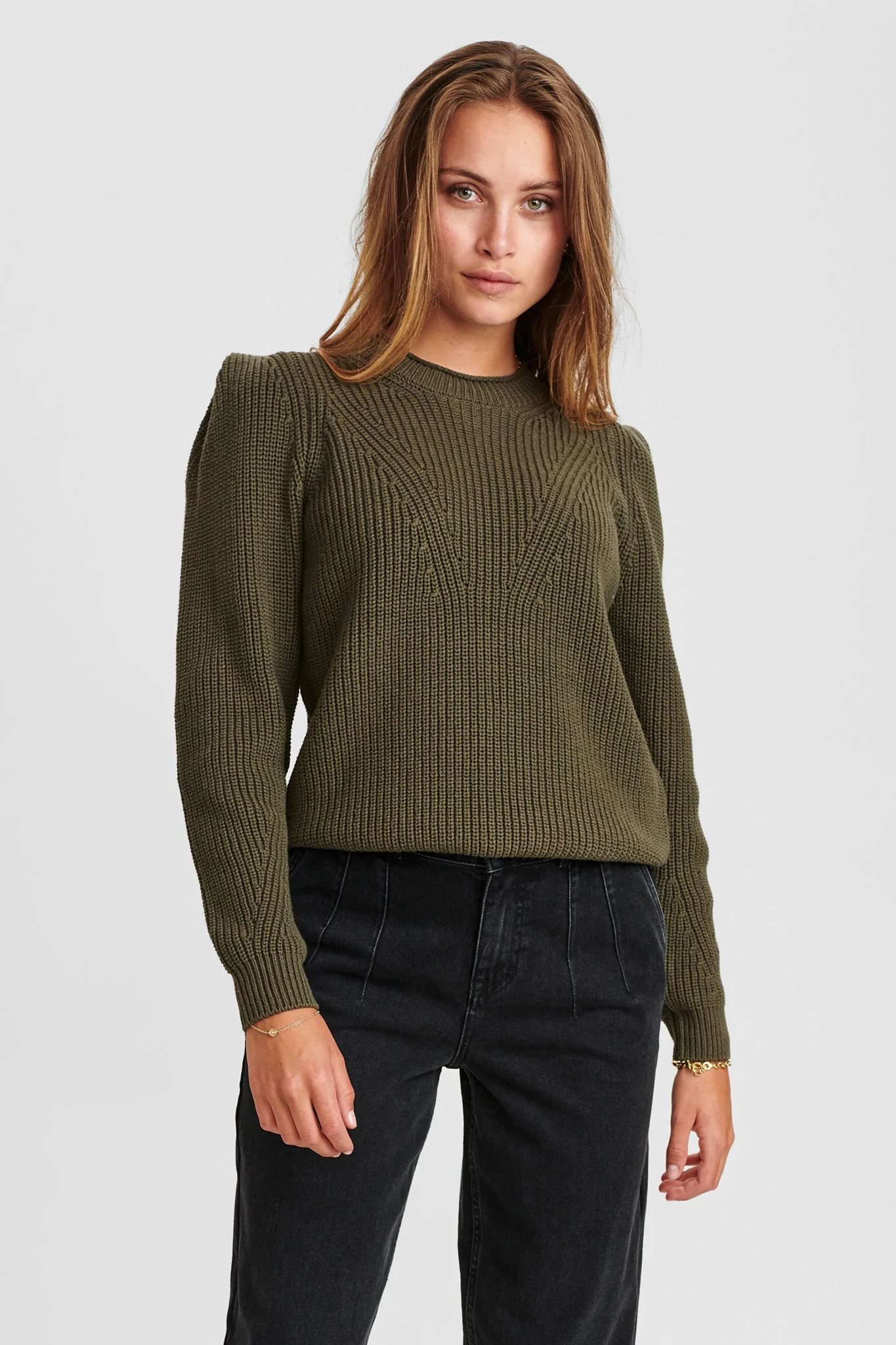 NUCHAYA PULLOVER - Grape leaf
