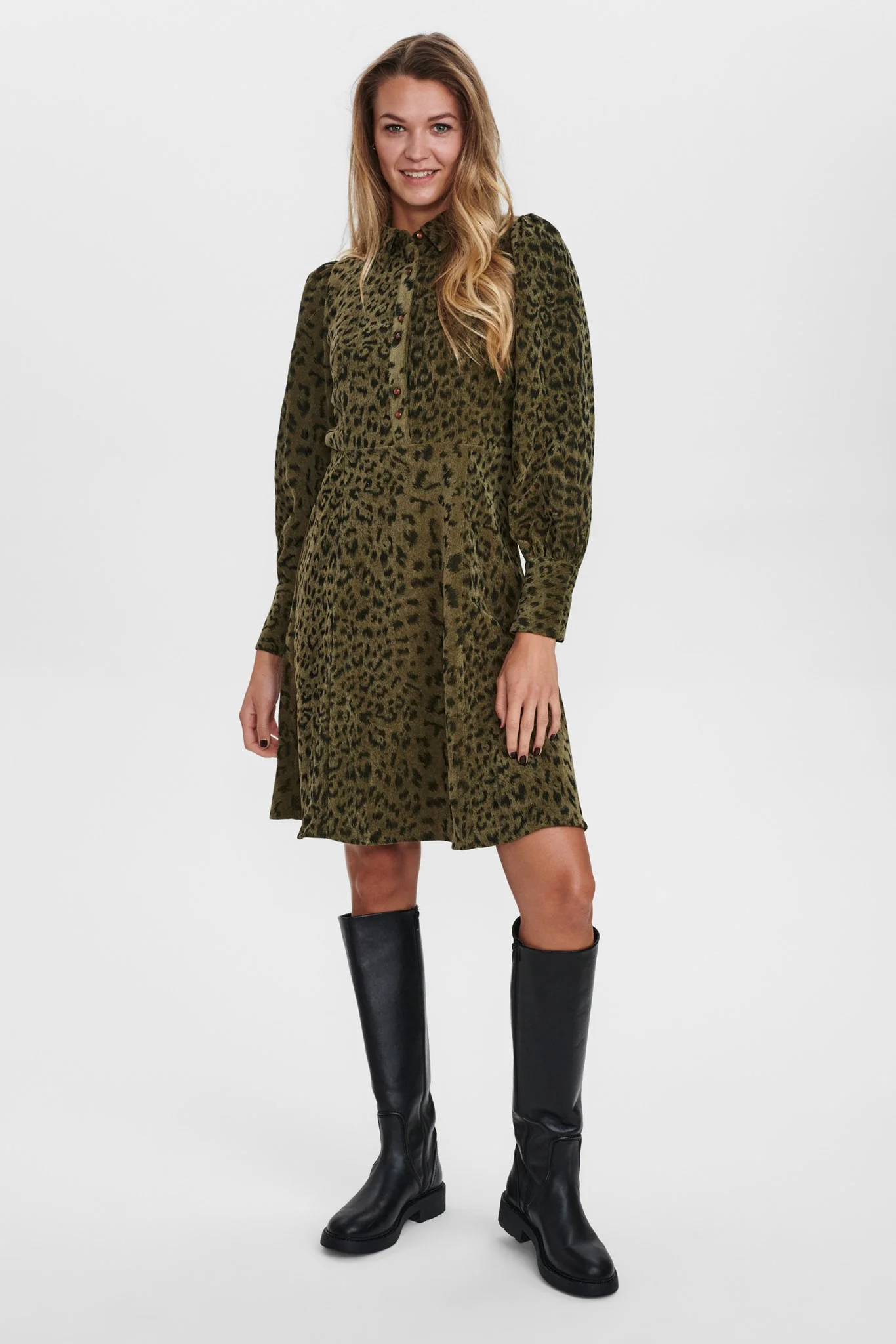 NUCHELSEA DRESS - Grape leaf - Image 3