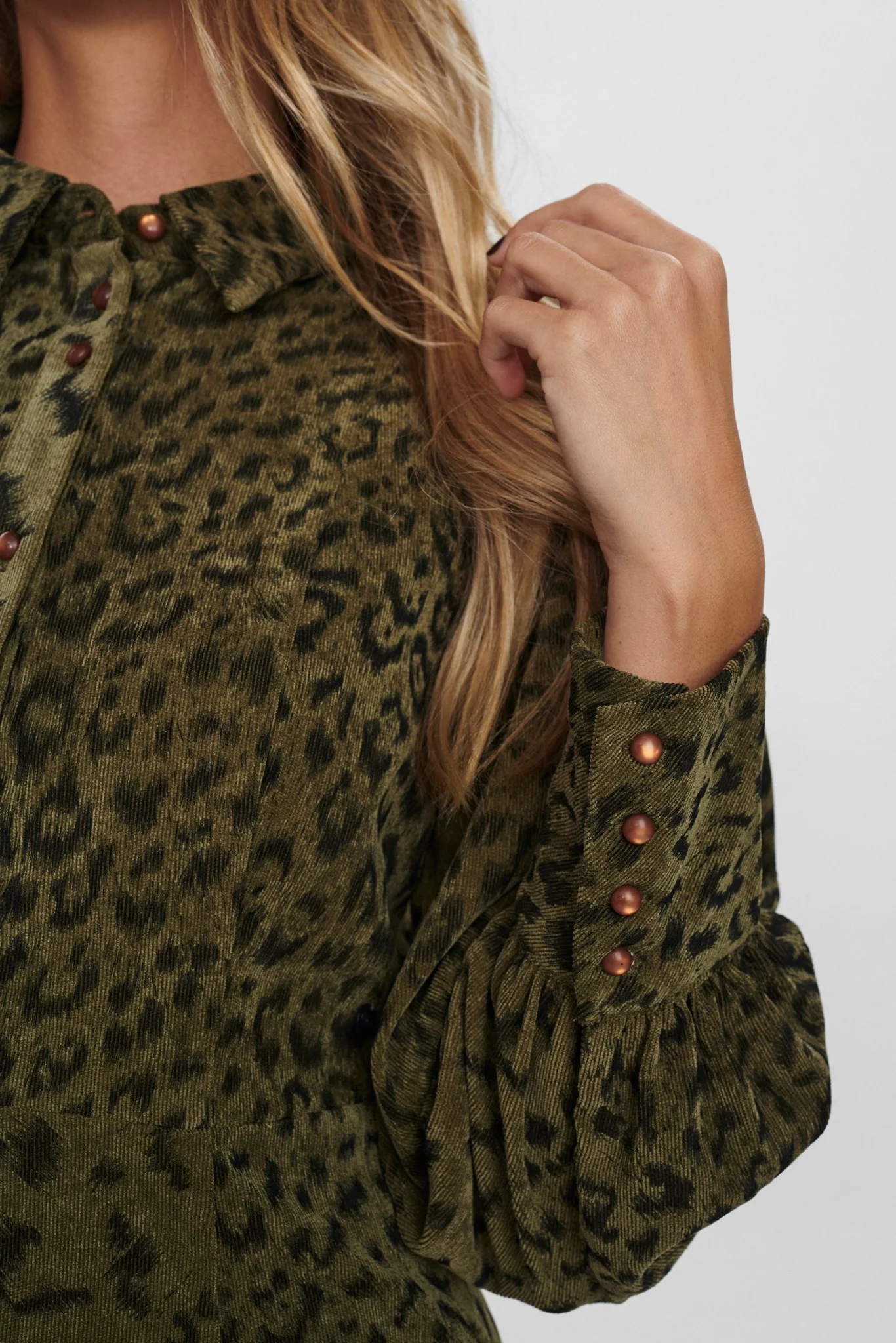 NUCHELSEA DRESS - Grape leaf - Image 5