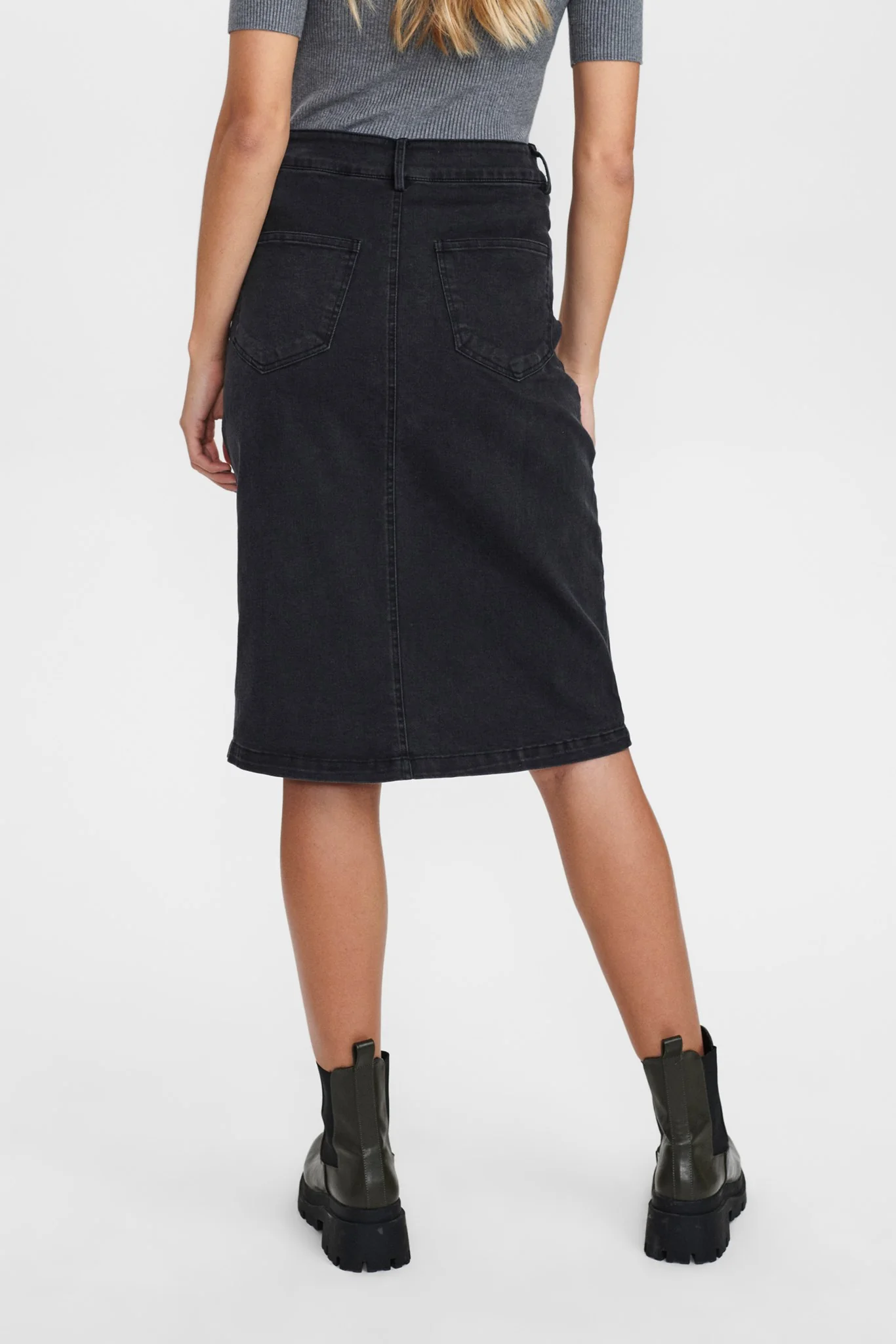NUCHERYL SKIRT - Iron Gate - Image 2
