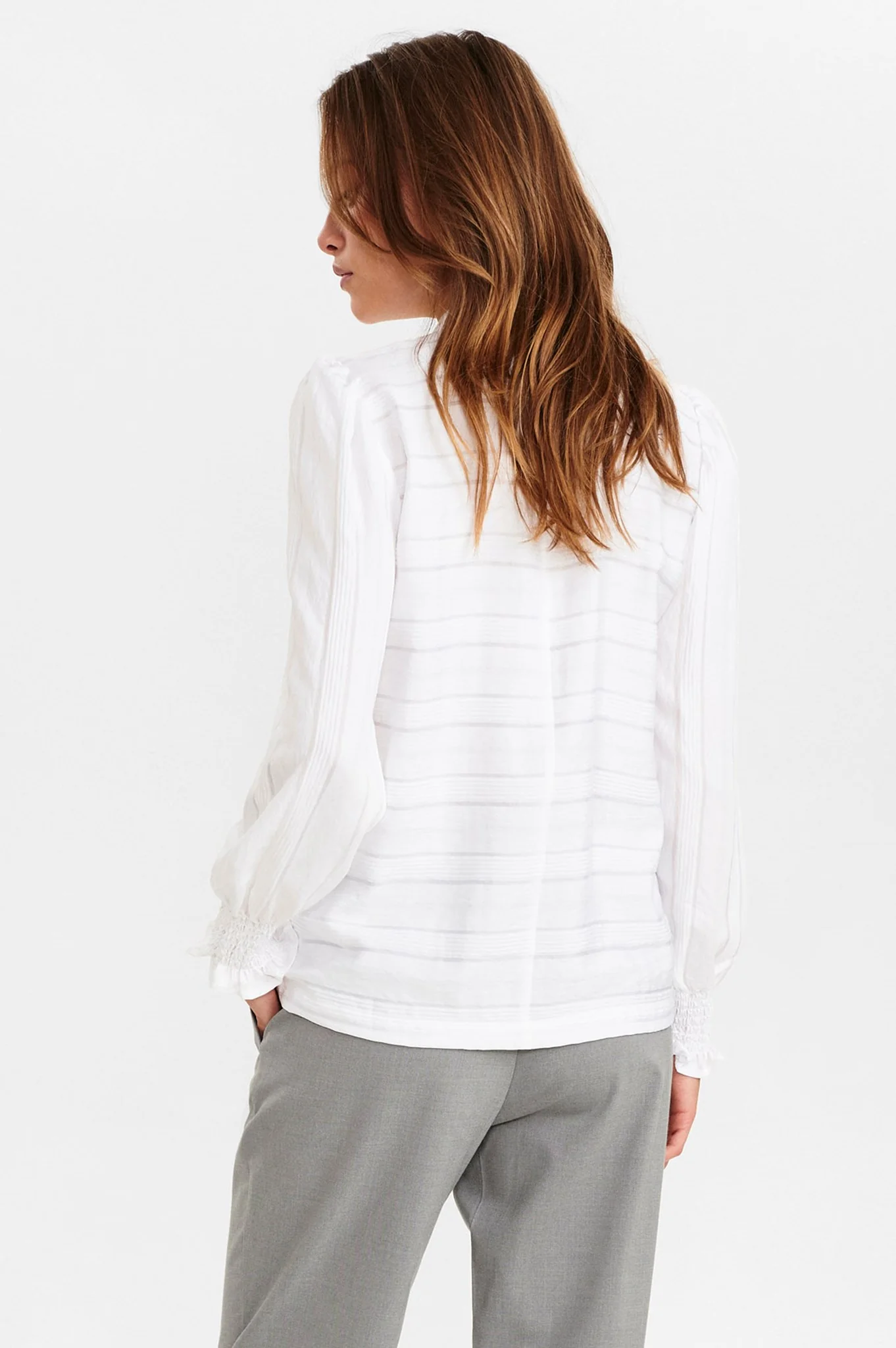 NUCHESNEY BLOUSE - Bright White - Image 2