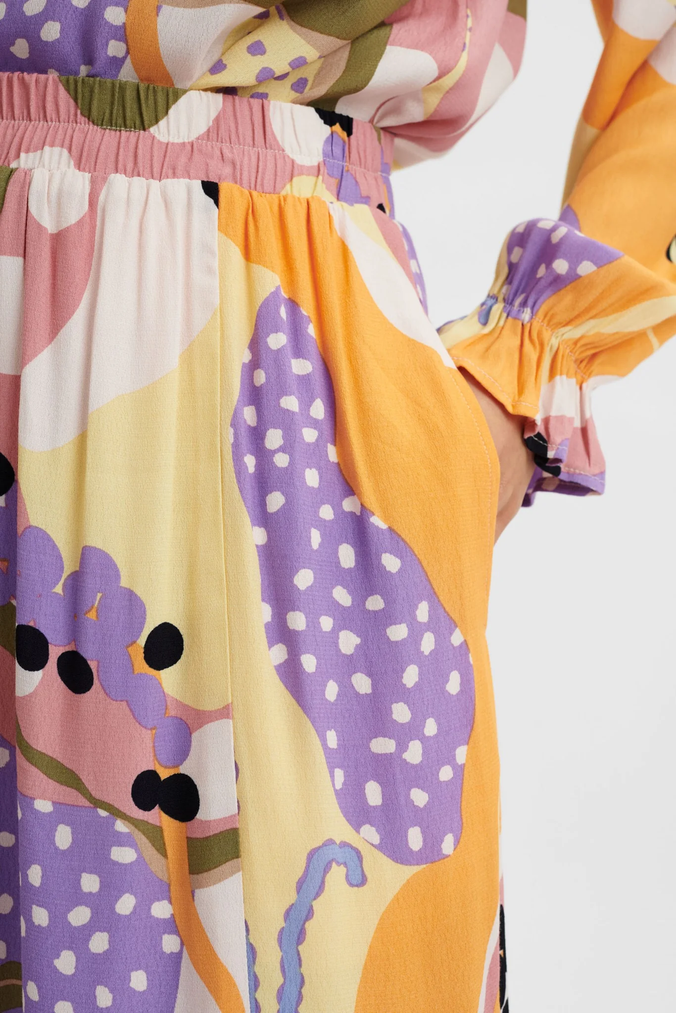 NUCHIARA SKIRT - Pearl - Image 4
